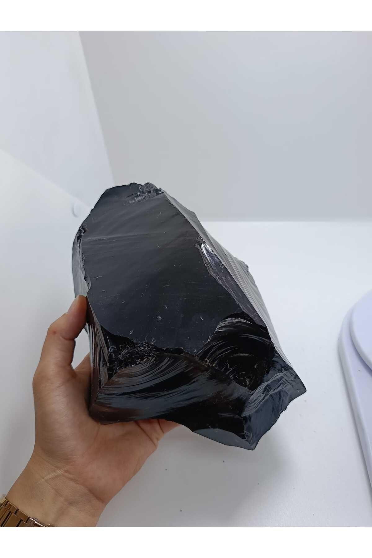 Obsidyen Duygu Taşı Doğaltaş Kütle