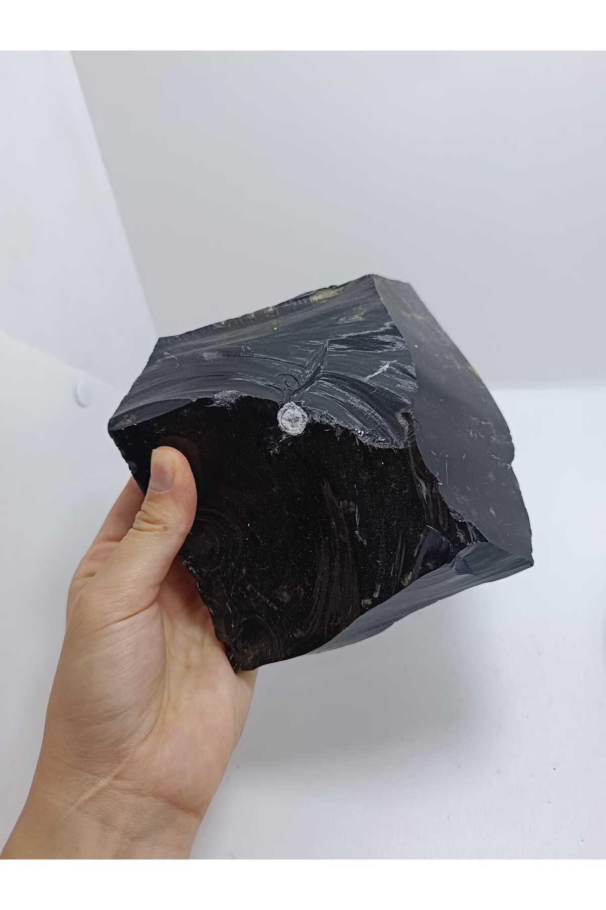 Obsidyen Duygu Taşı Doğaltaş Kütle