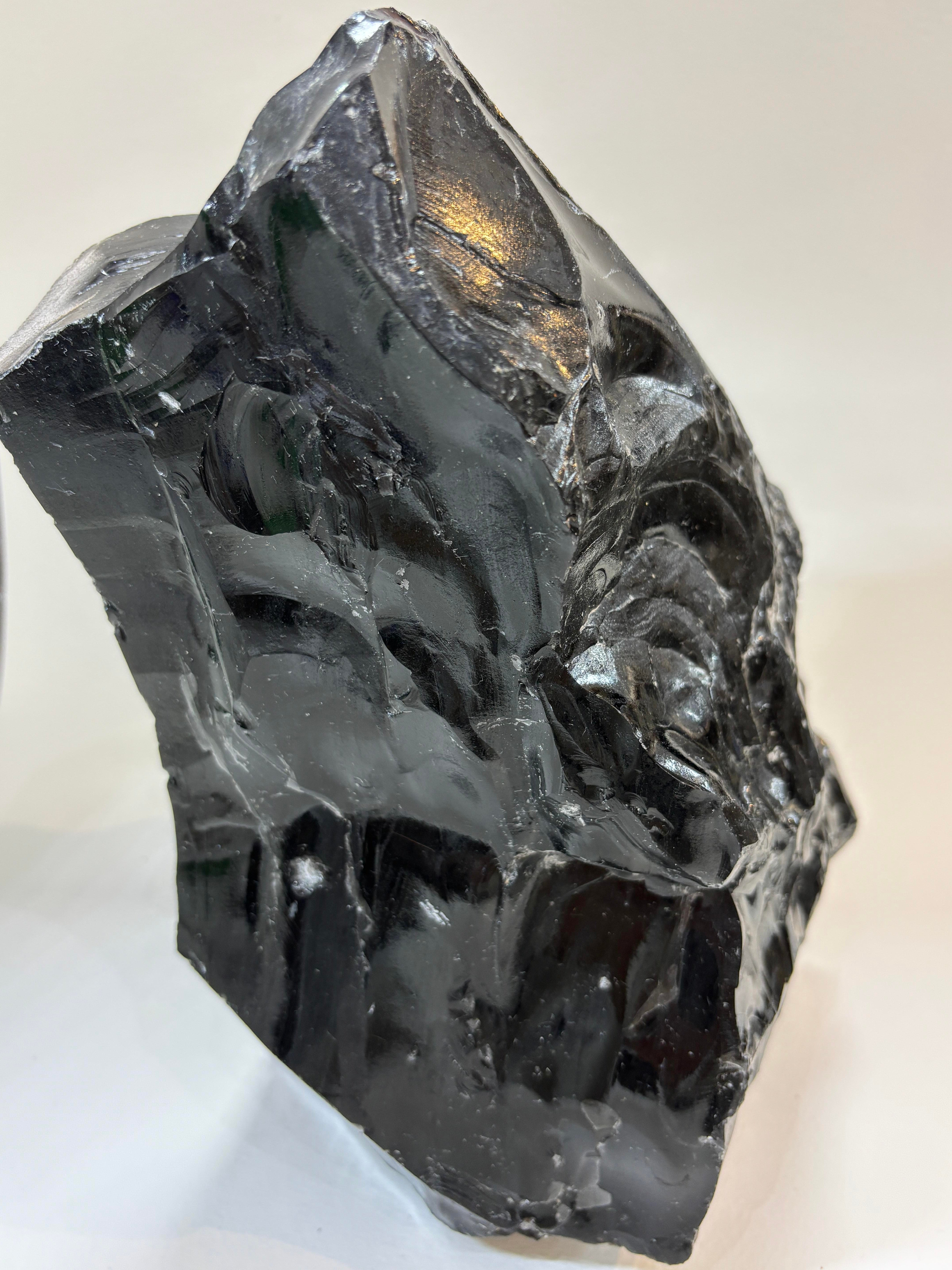 Obsidyen Duygu Taşı Doğaltaş Kütle