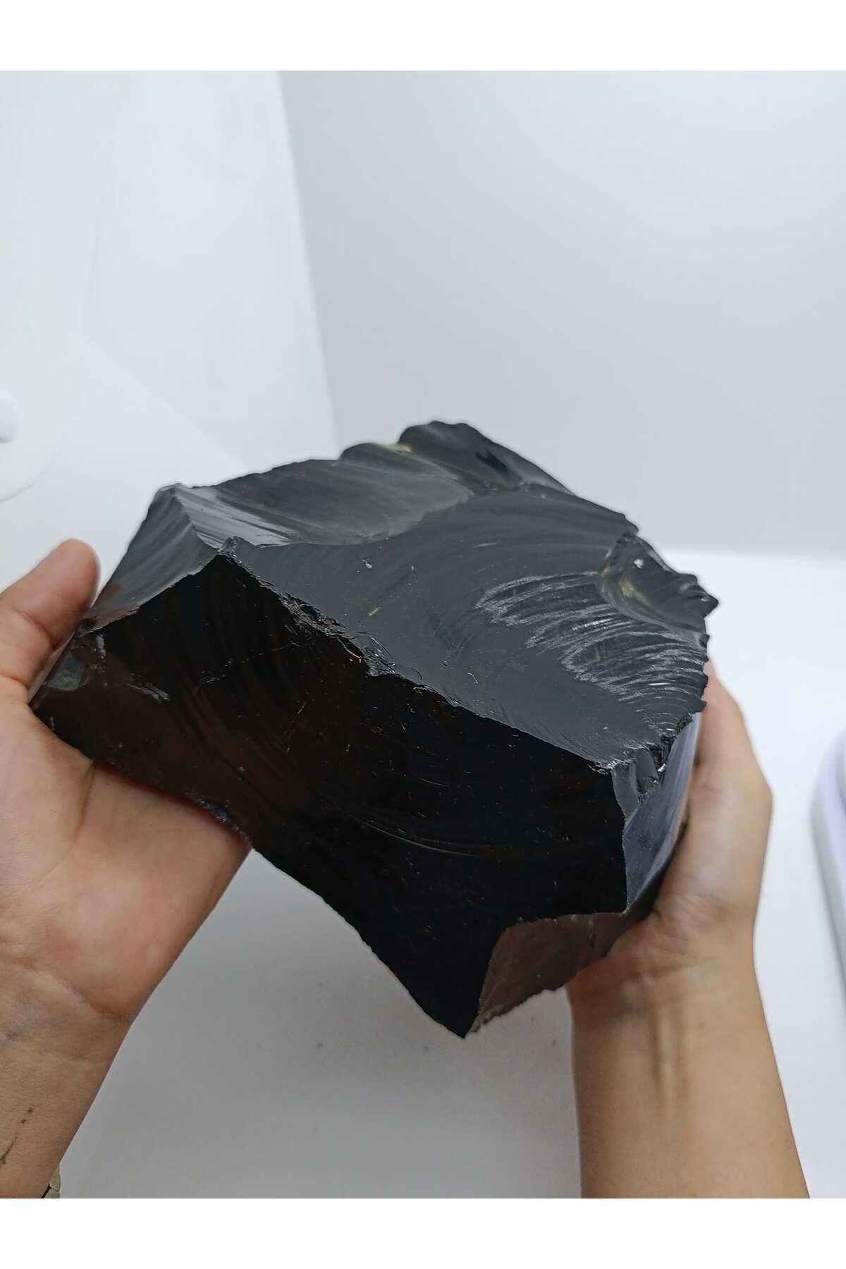 Obsidyen Duygu Taşı Doğaltaş Kütle