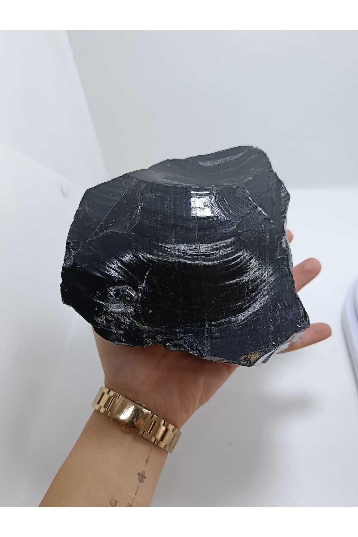 Obsidyen Duygu Taşı Doğaltaş Kütle