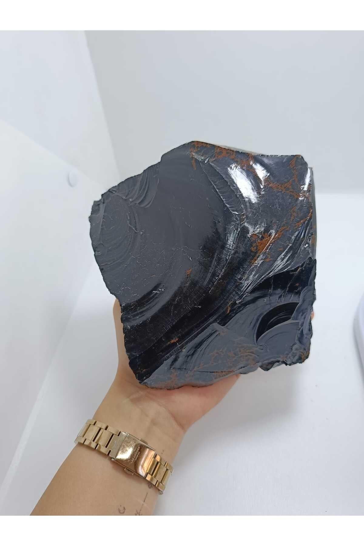 Obsidyen Duygu Taşı Doğaltaş Kütle