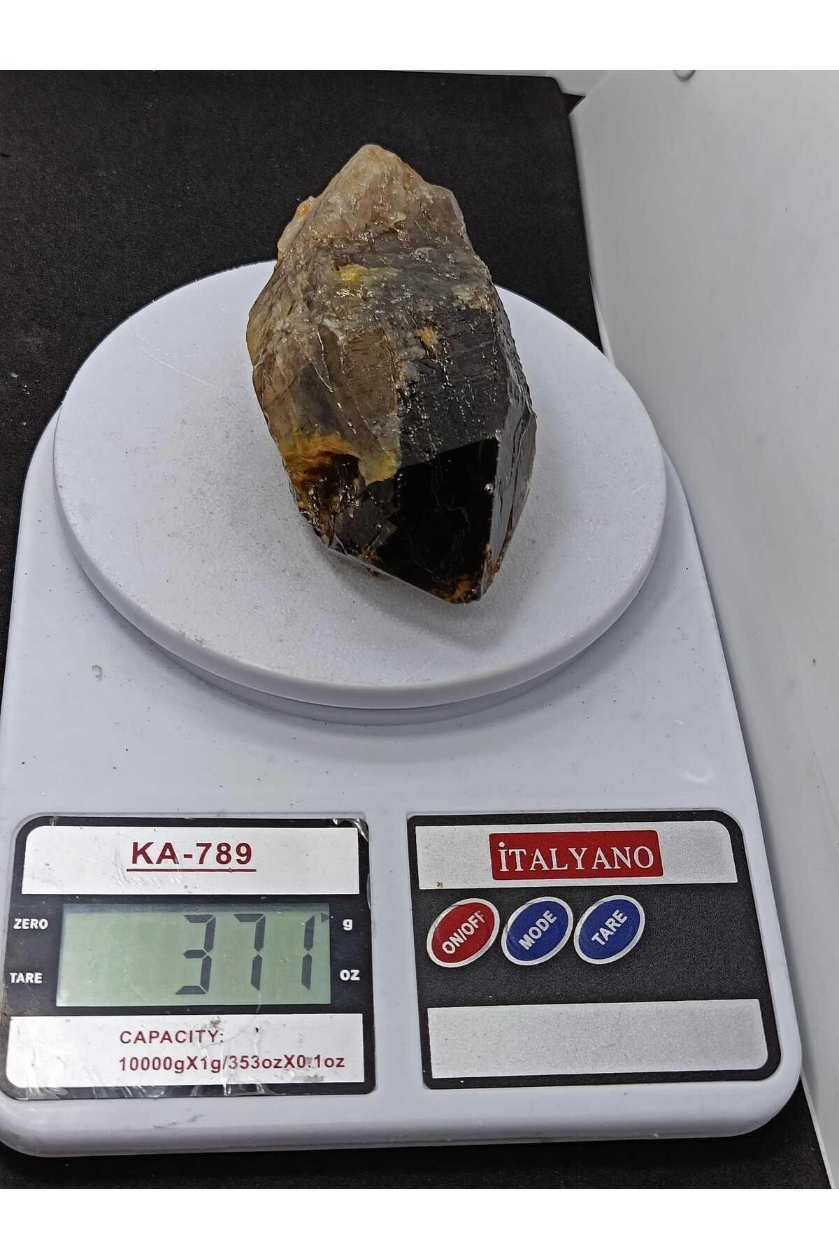Özel Koleksiyonluk Morion Kuvars Doğaltaş Kütle