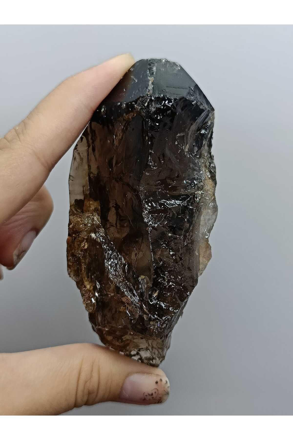 Özel Koleksiyonluk Morion Kuvars Doğaltaş Kütle