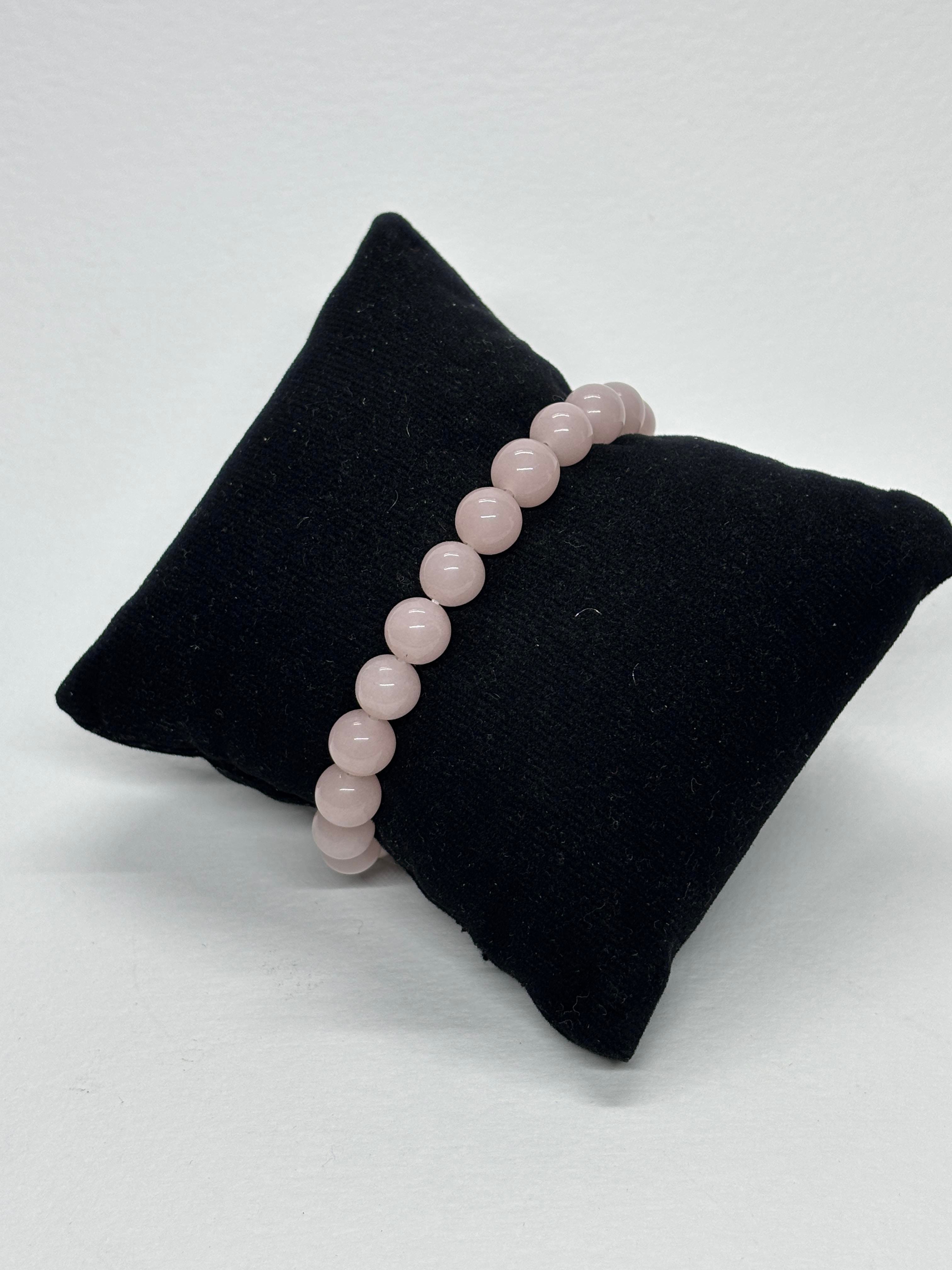 PEMBE KUVARS DOĞALTAŞ BİLEKLİK