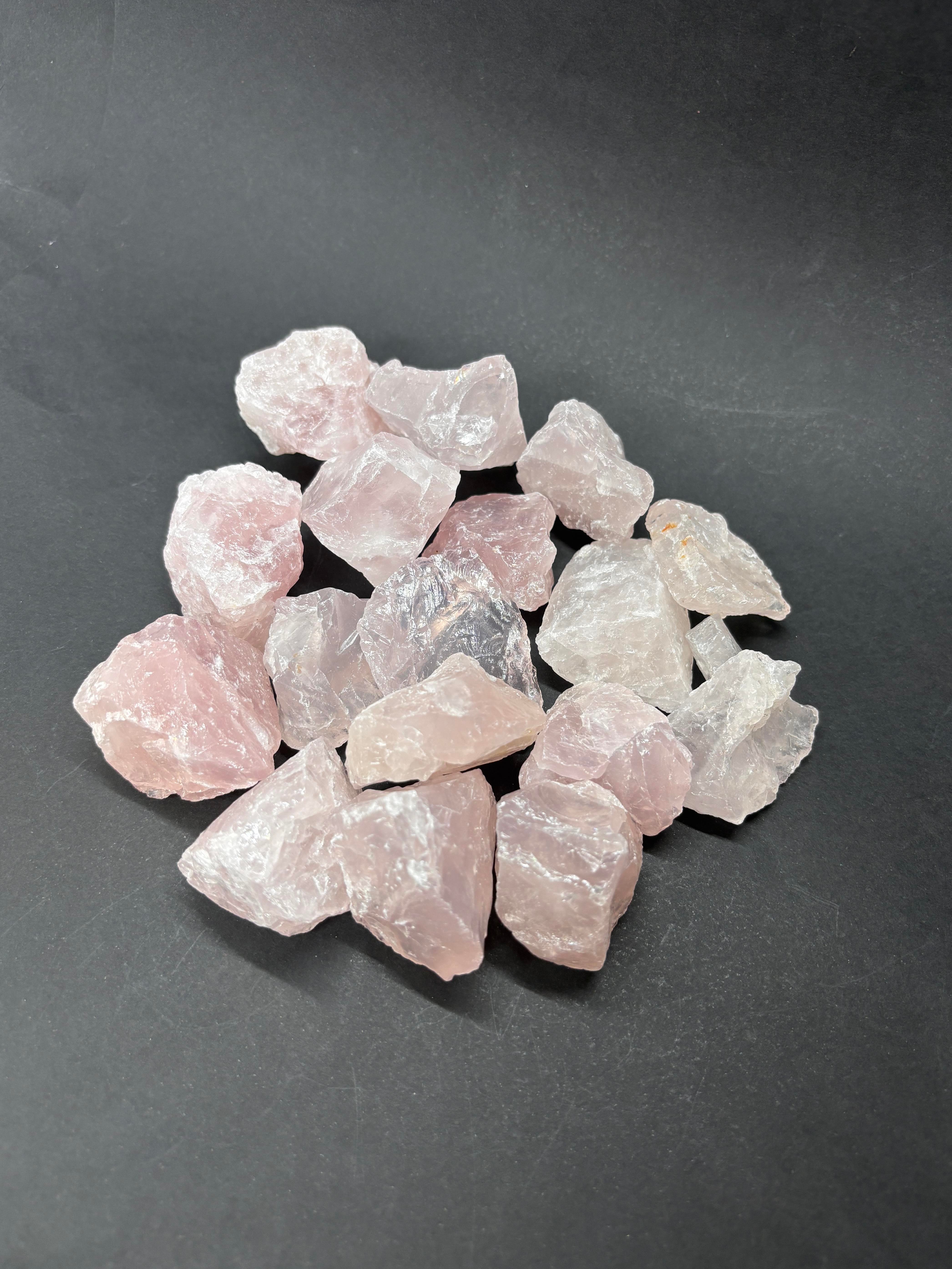 Pembe Kuvars Ham Doğaltaş