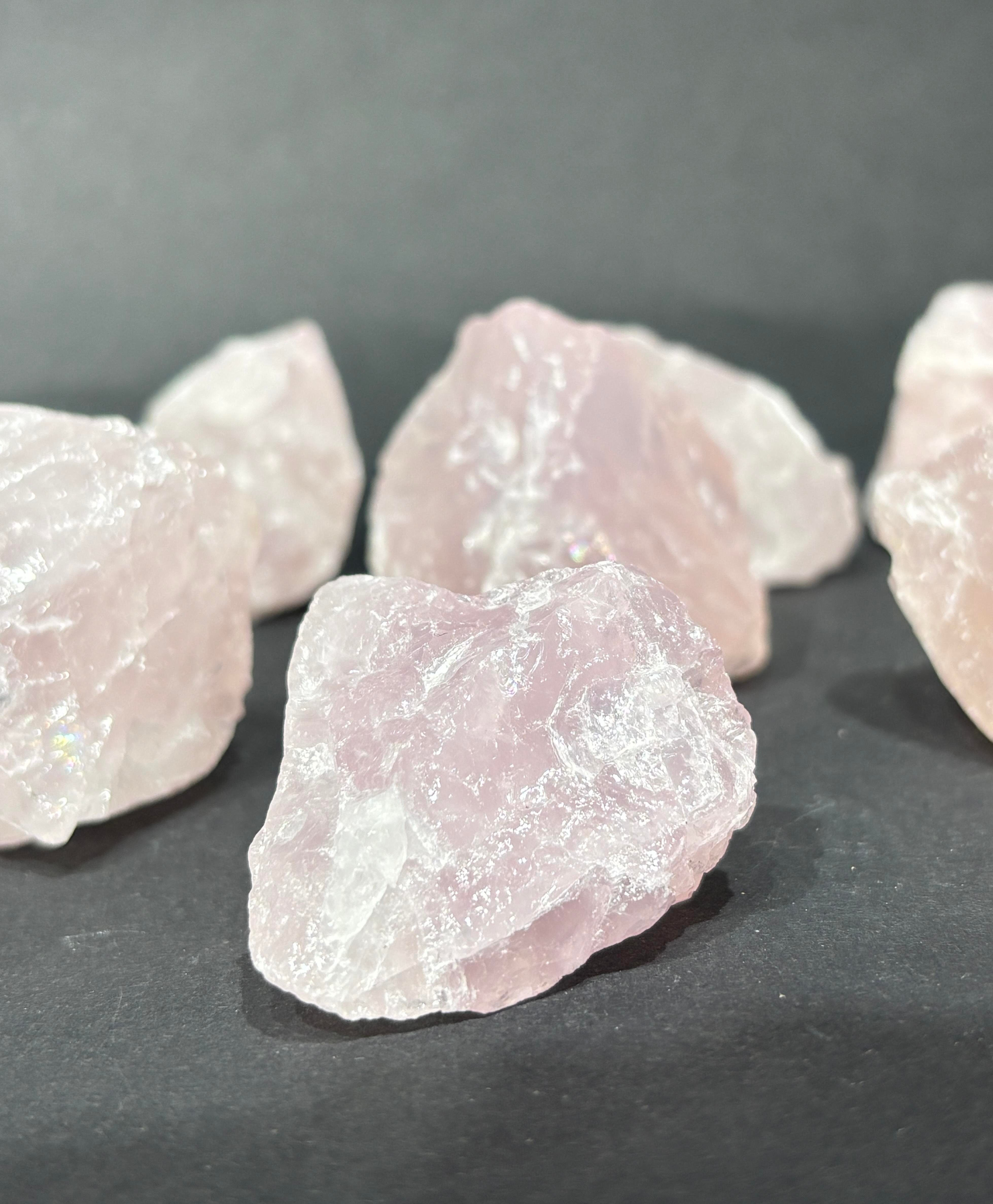 Pembe Kuvars Ham Doğaltaş