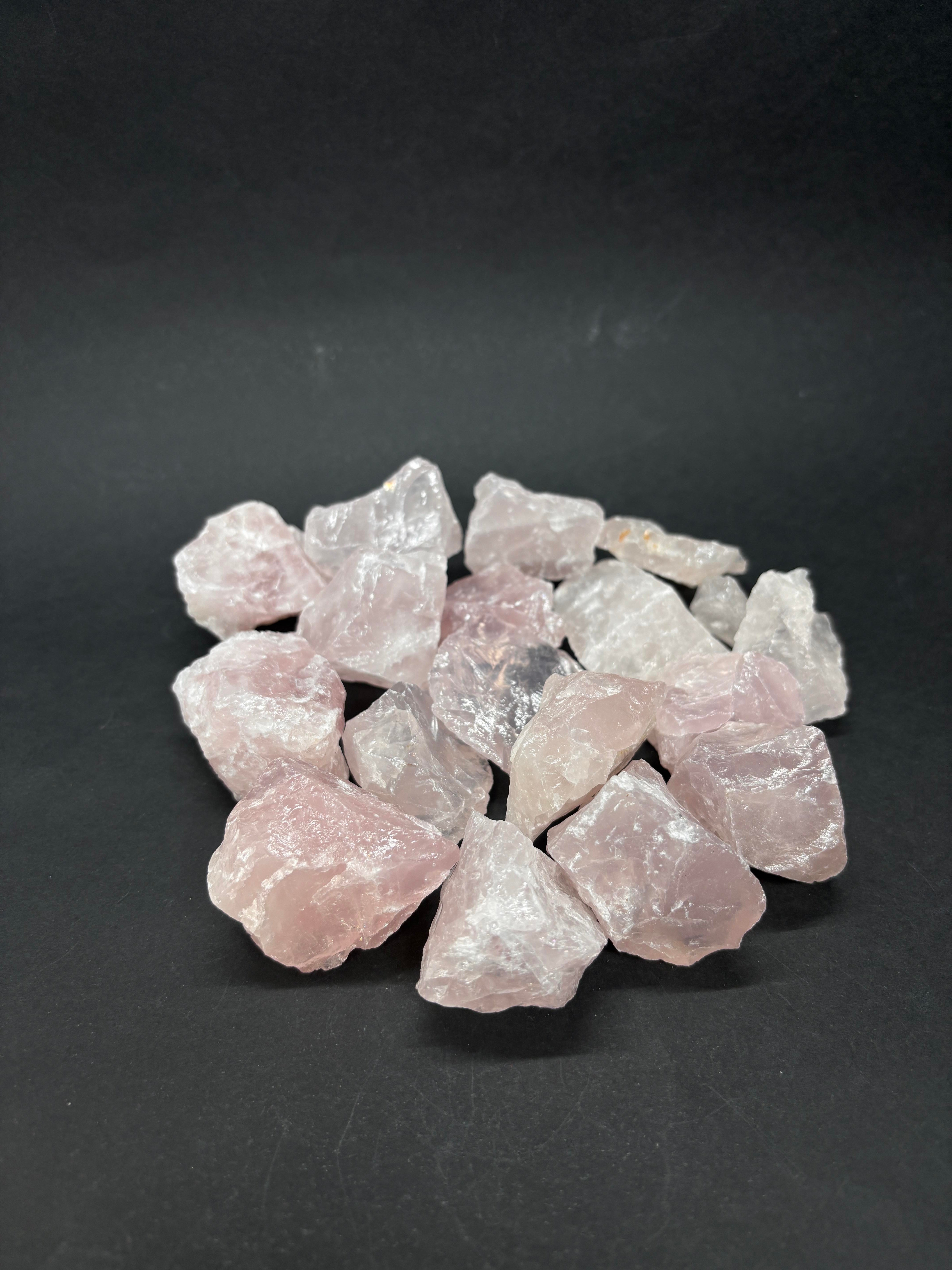 Pembe Kuvars Ham Doğaltaş