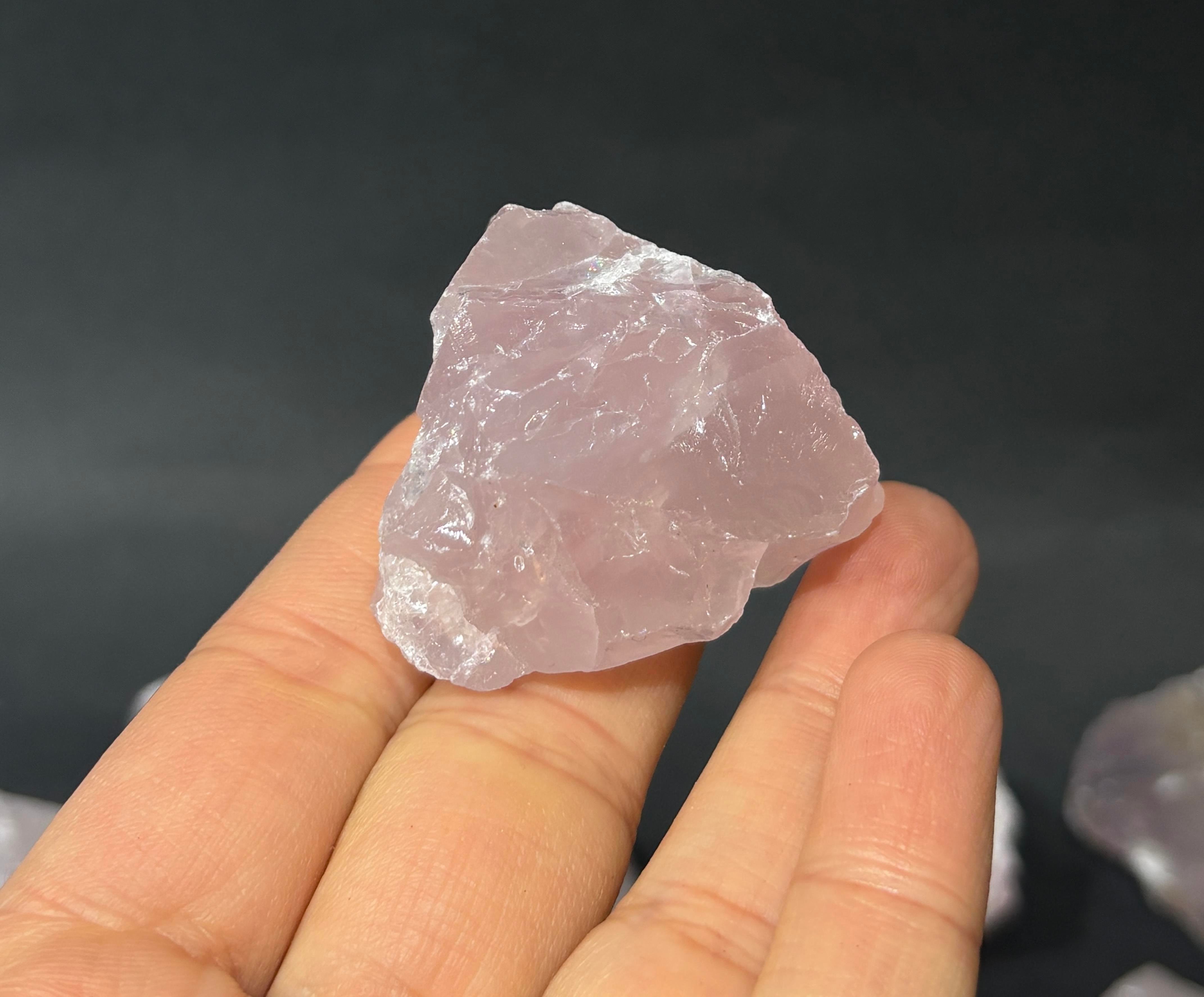 Pembe Kuvars Ham Doğaltaş