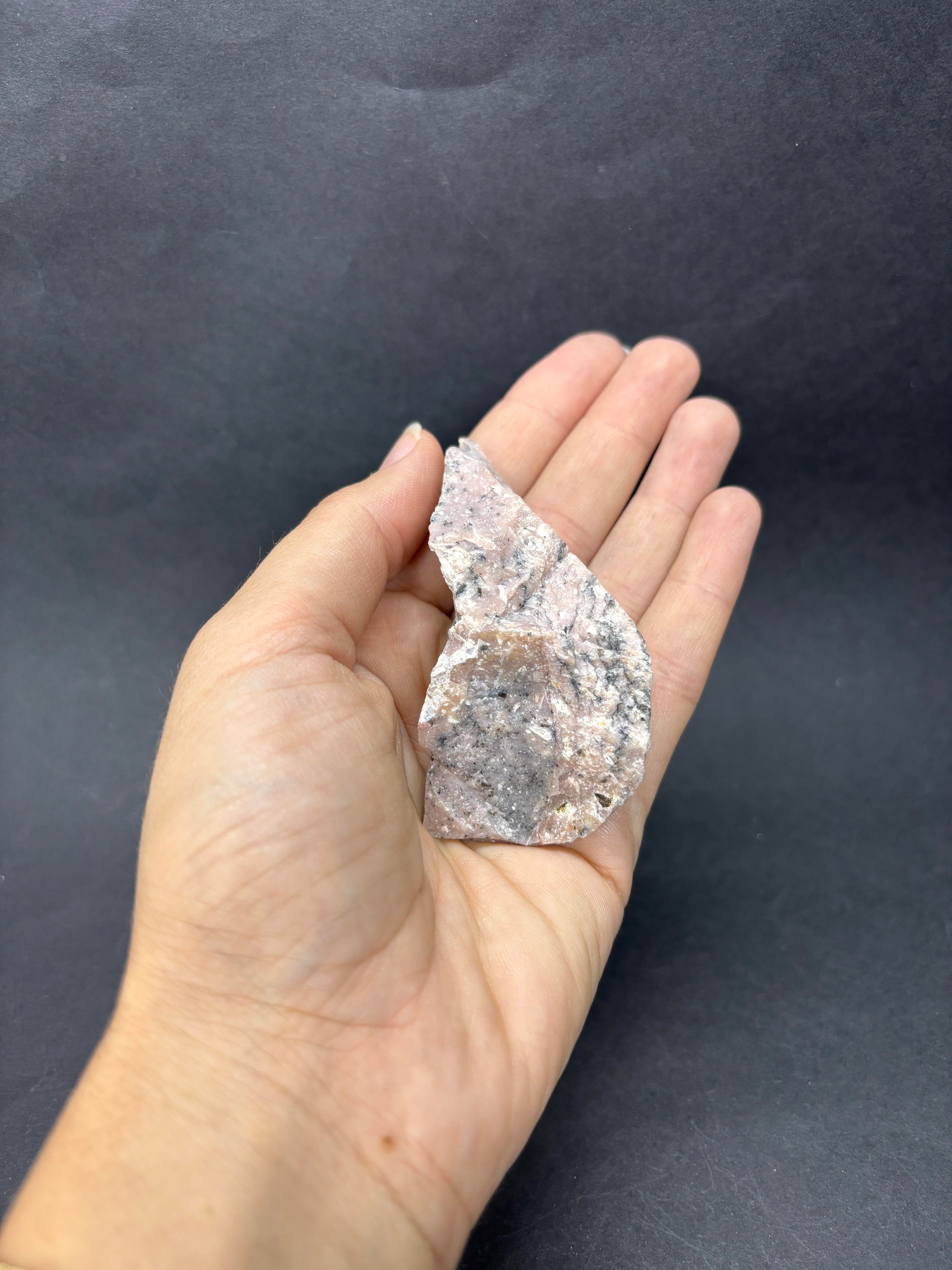 PEMBE OPAL DOĞALTAŞ 1 ADET
