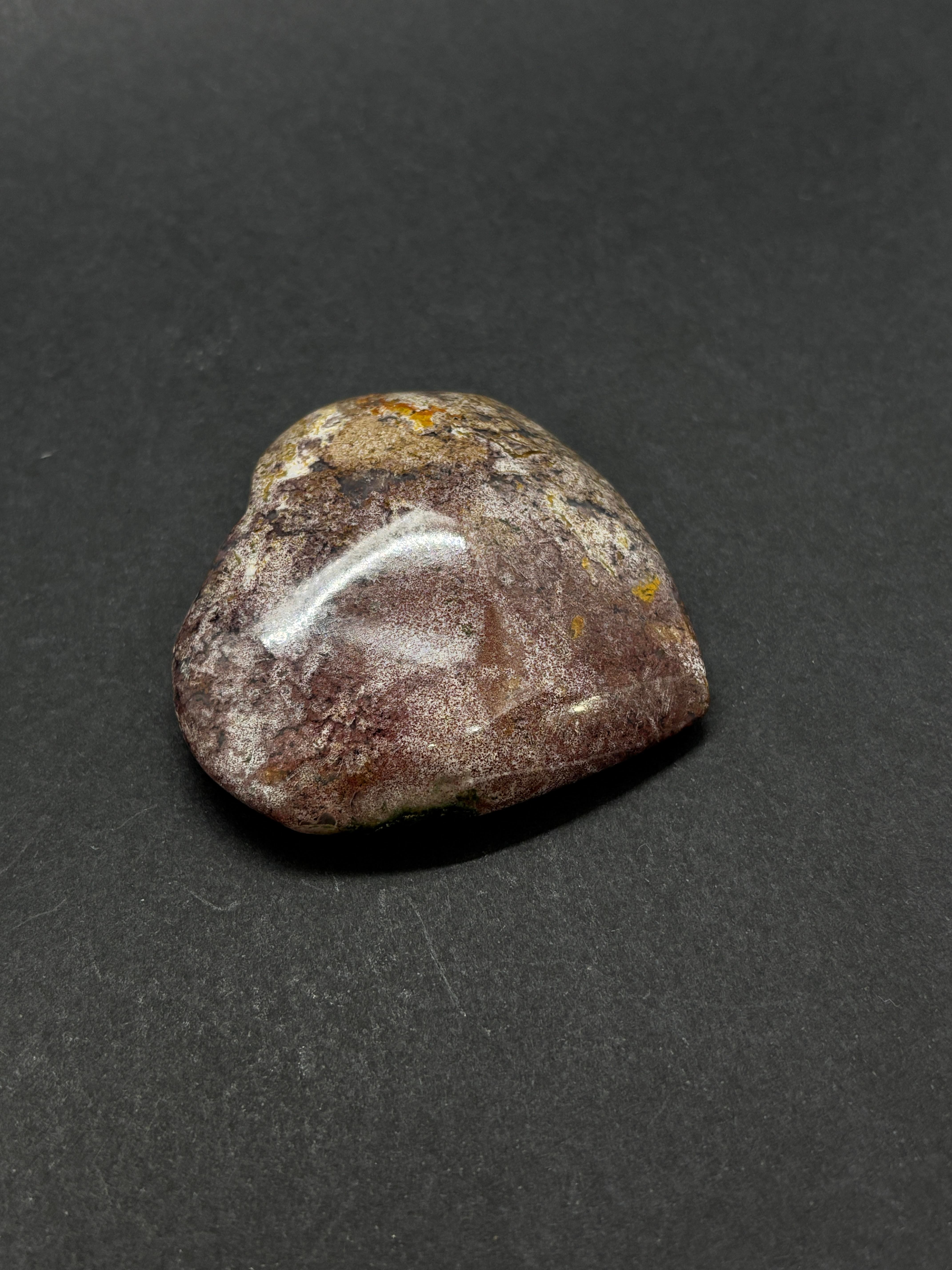 PİNK AMETİST KALP PALMSTONE DOĞALTAŞ