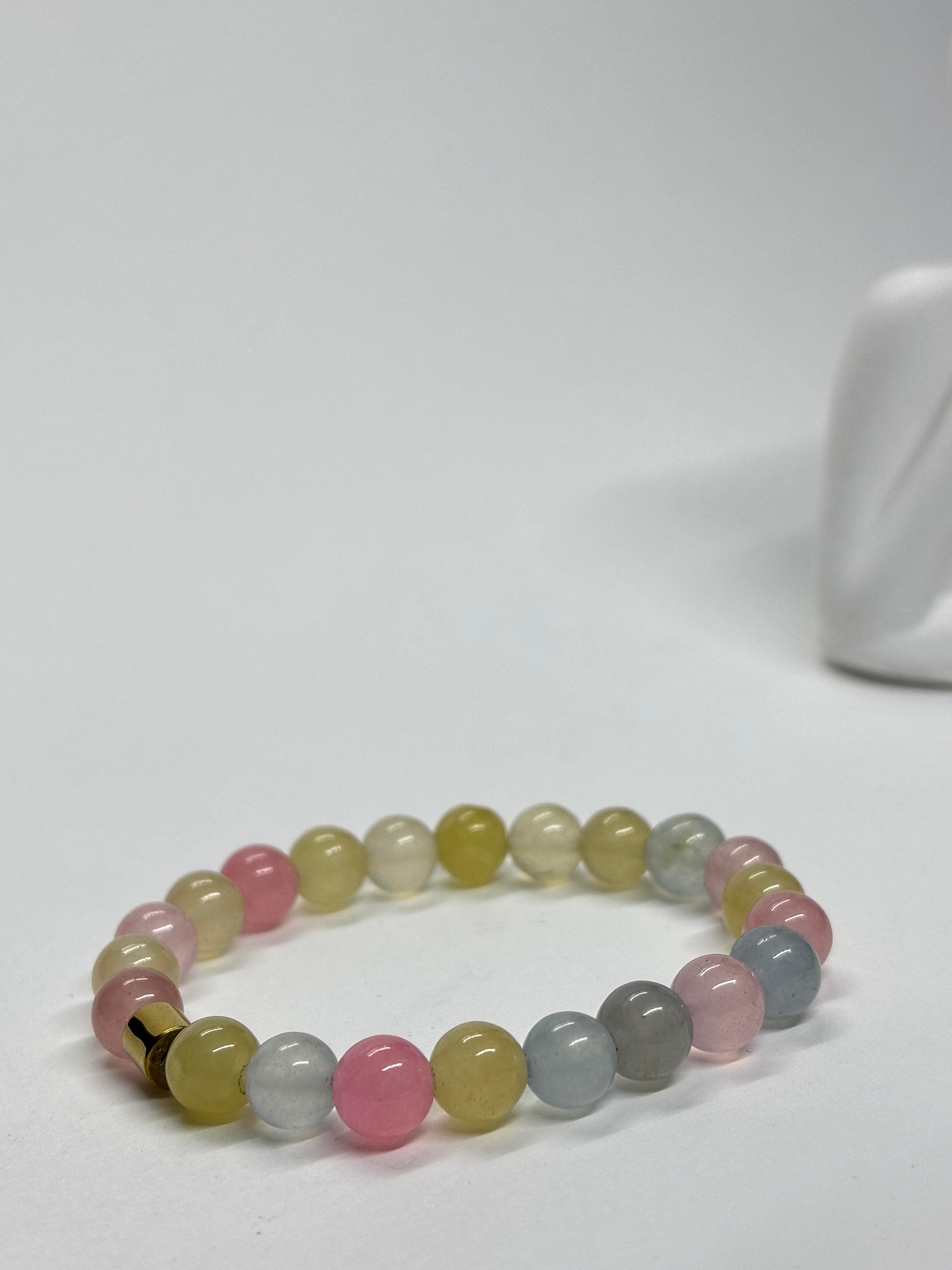RAINBOW SELENİT AA+ KALİTE DOĞALTAŞ BİLEKLİK