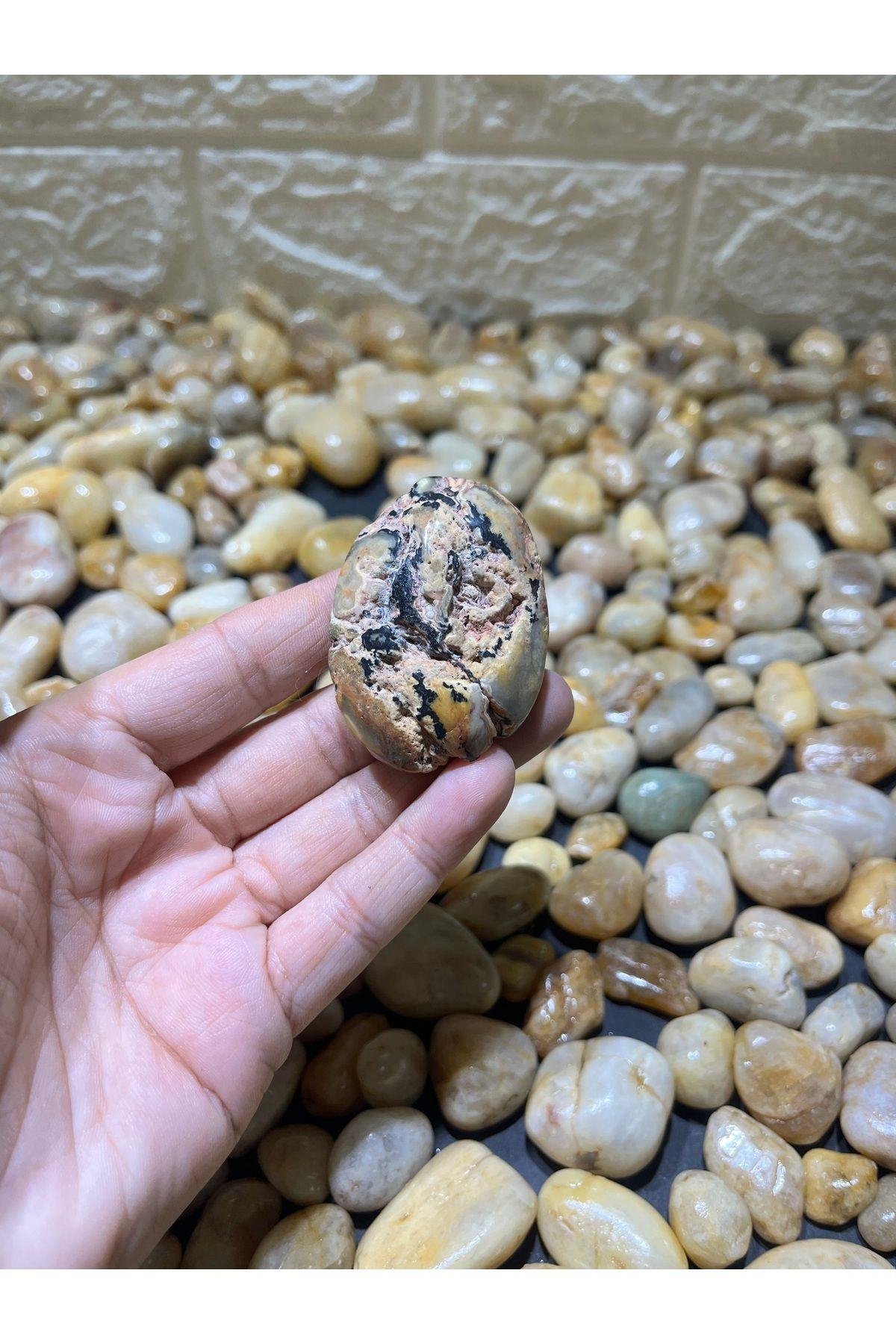 Rodonit Kabaşon Doğaltaş