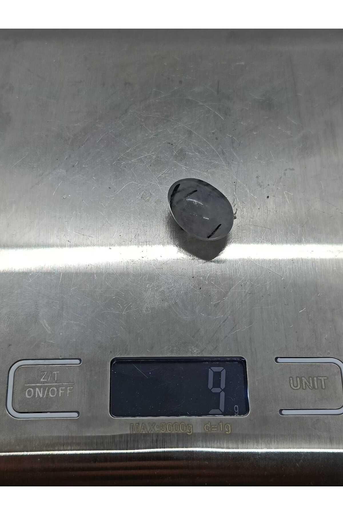 Rutilli Kuvars Oval  Doğaltaş Ham Kütle