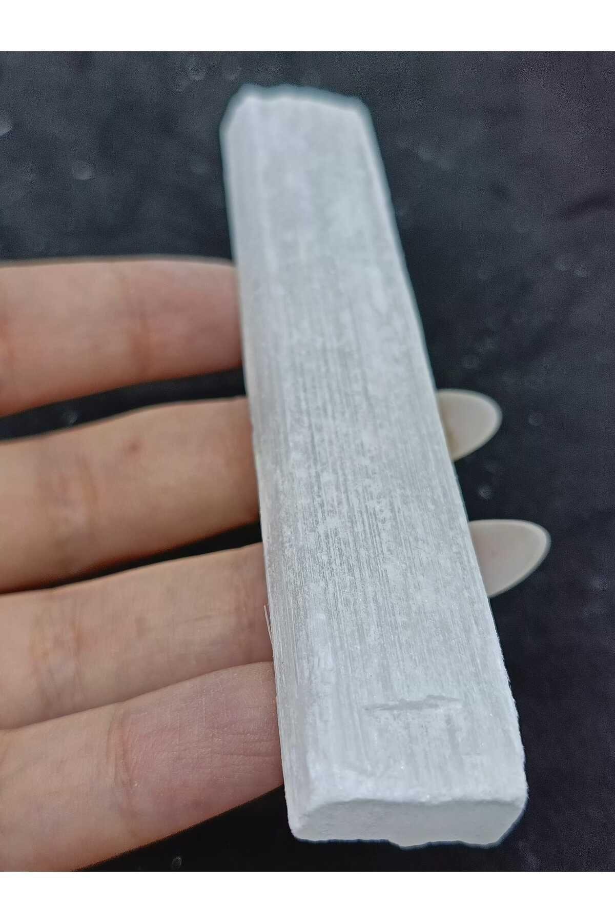 Selenit Çubuk 1 Adet Doğaltaş Kütle  40-50gr