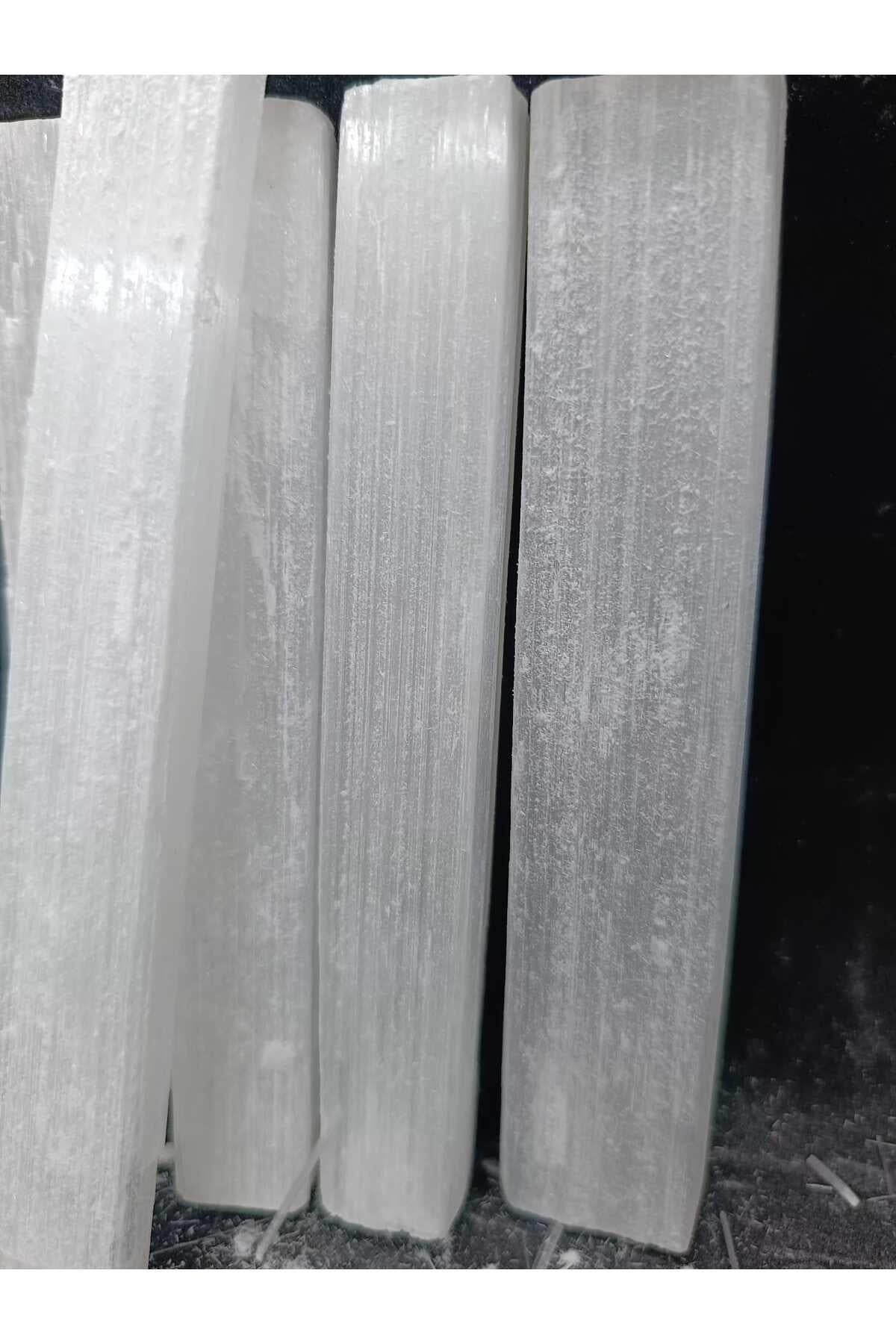 Selenit Çubuk 1 Adet Doğaltaş Kütle  40-50gr