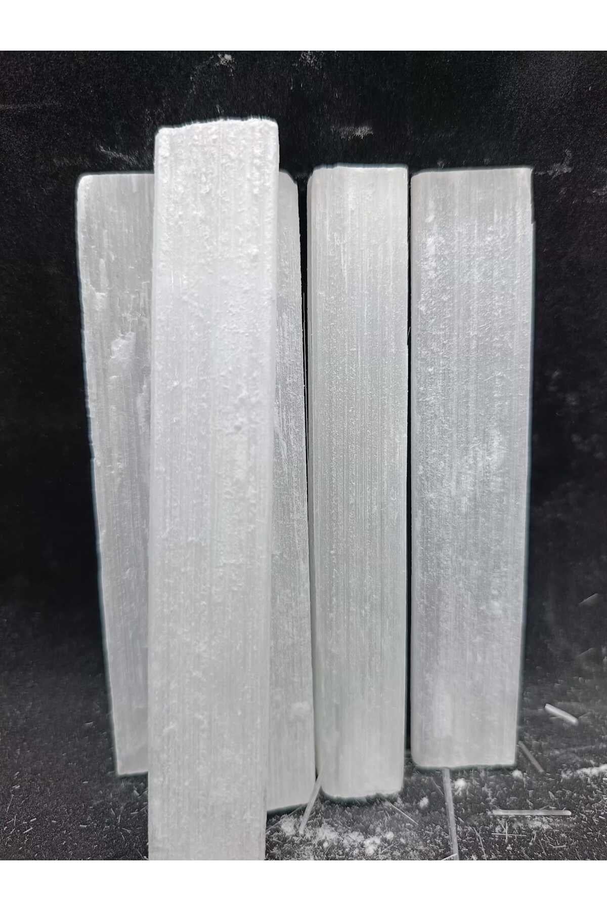 Selenit Çubuk 1 Adet Doğaltaş Kütle  40-50gr