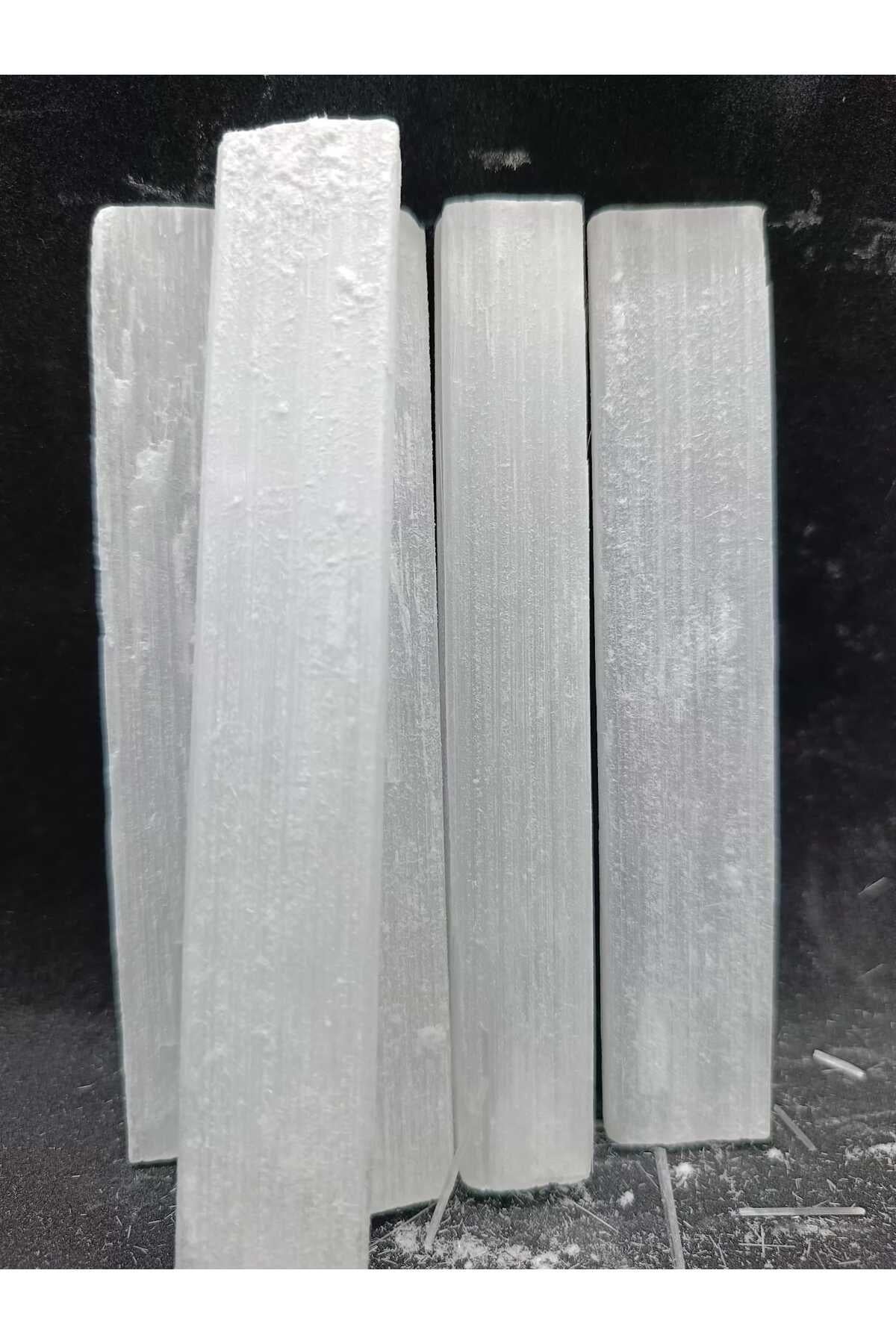 Selenit Çubuk 1 Adet Doğaltaş Kütle  40-50gr
