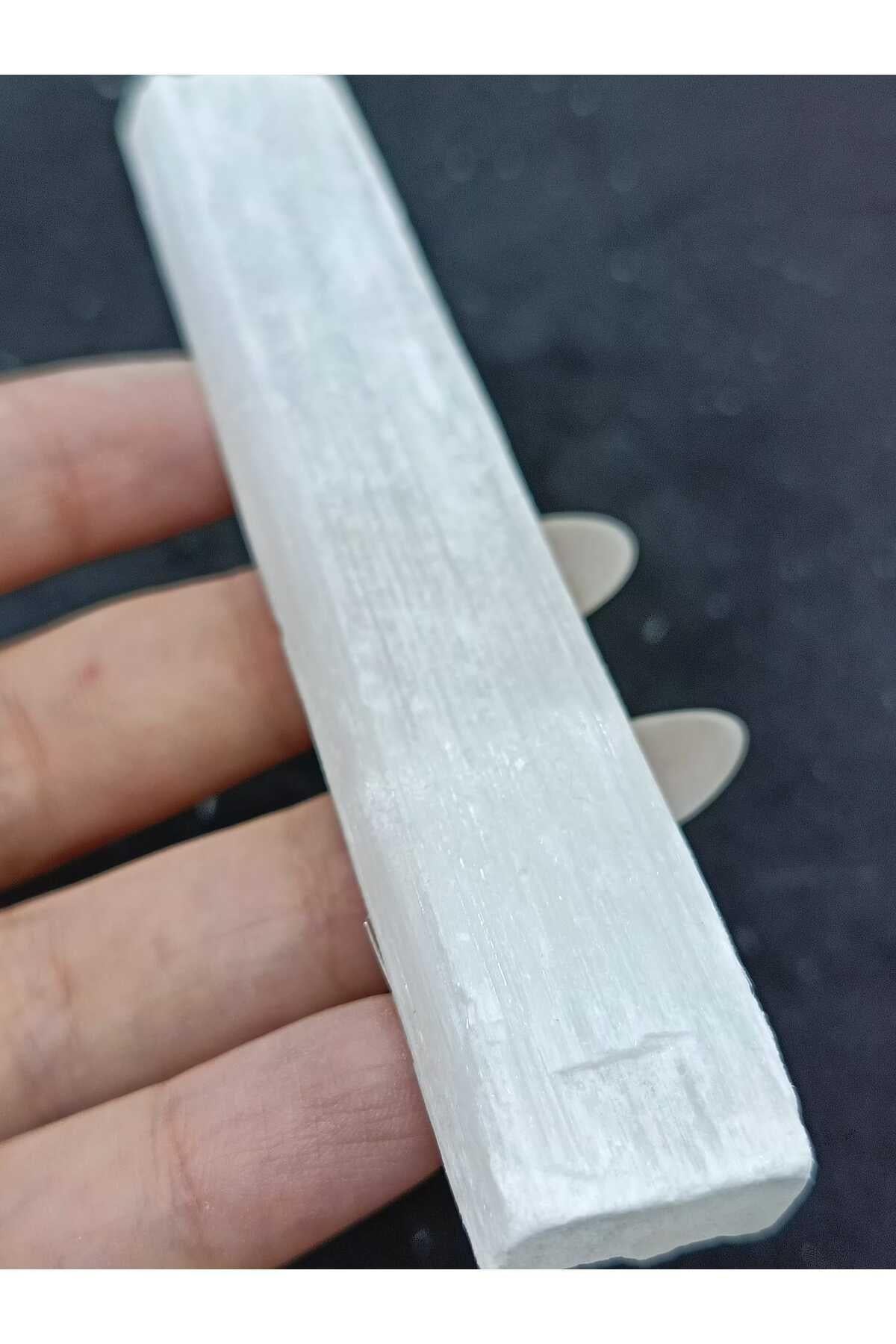 Selenit Çubuk 1 Adet Doğaltaş Kütle  40-50gr