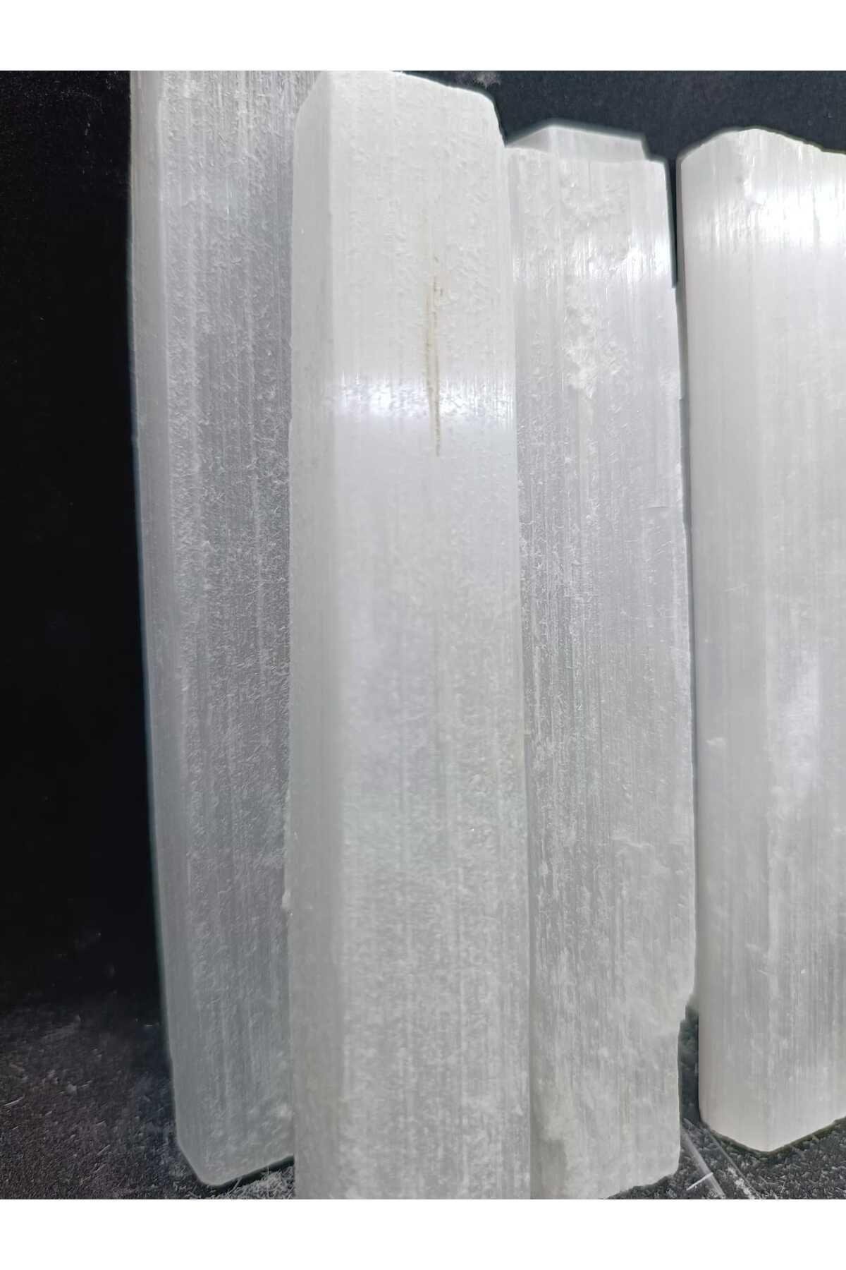 Selenit Çubuk 1 Adet Doğaltaş Kütle  60-70gr