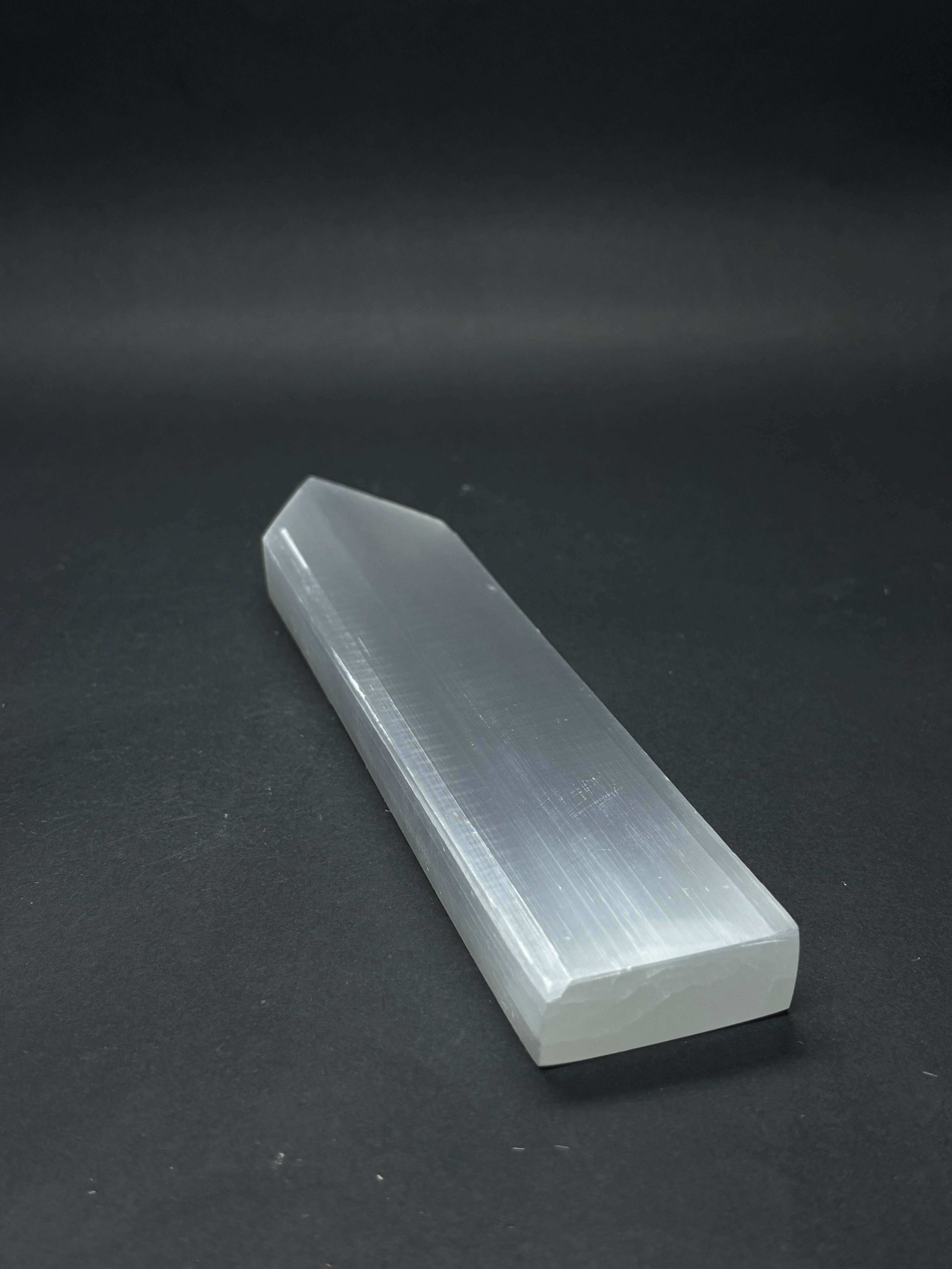 SELENİT DOĞALTAŞ FLAT KULE  20 CM