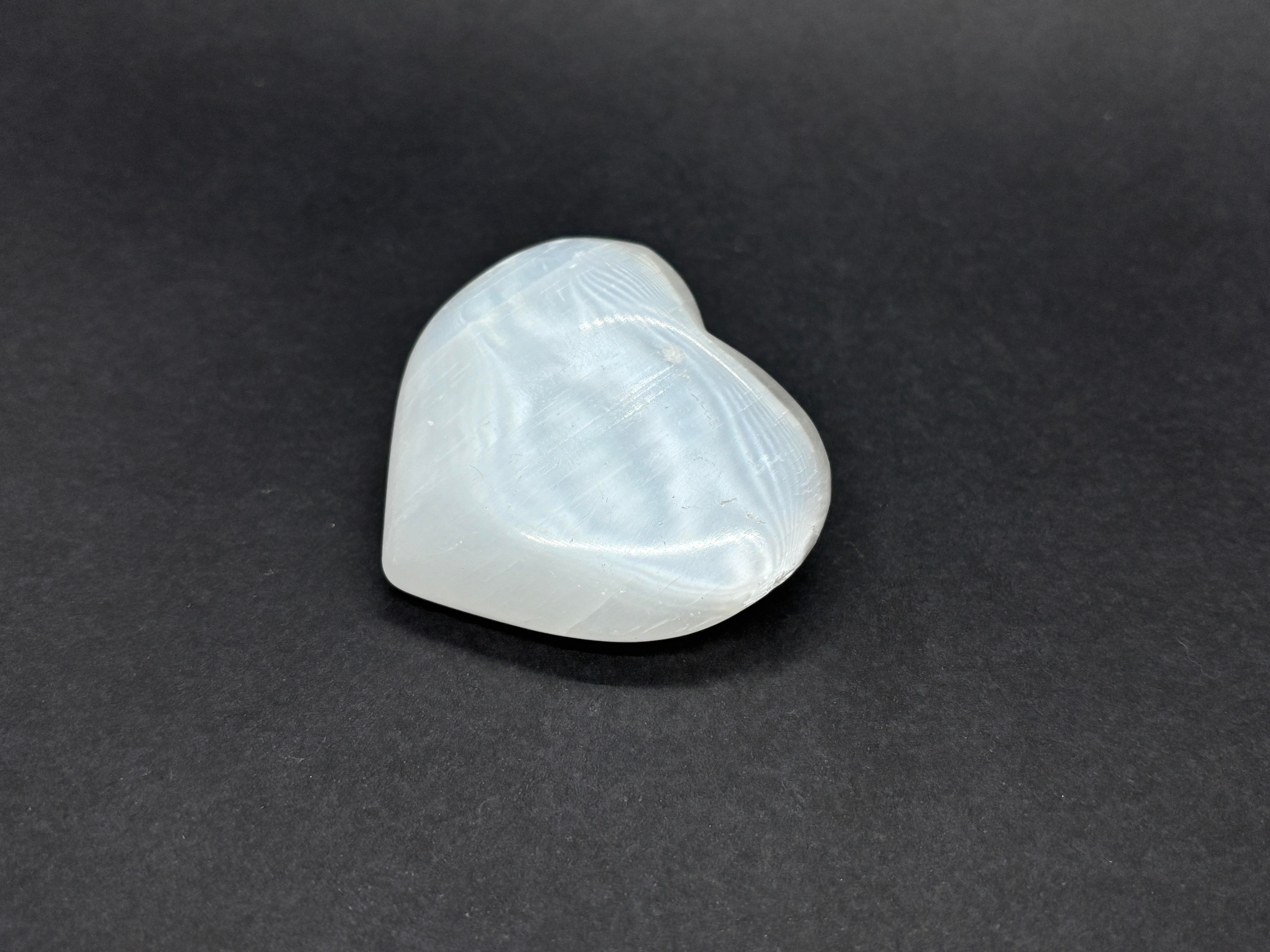 SELENİT KALP PALMSTONE DOĞALTAŞ