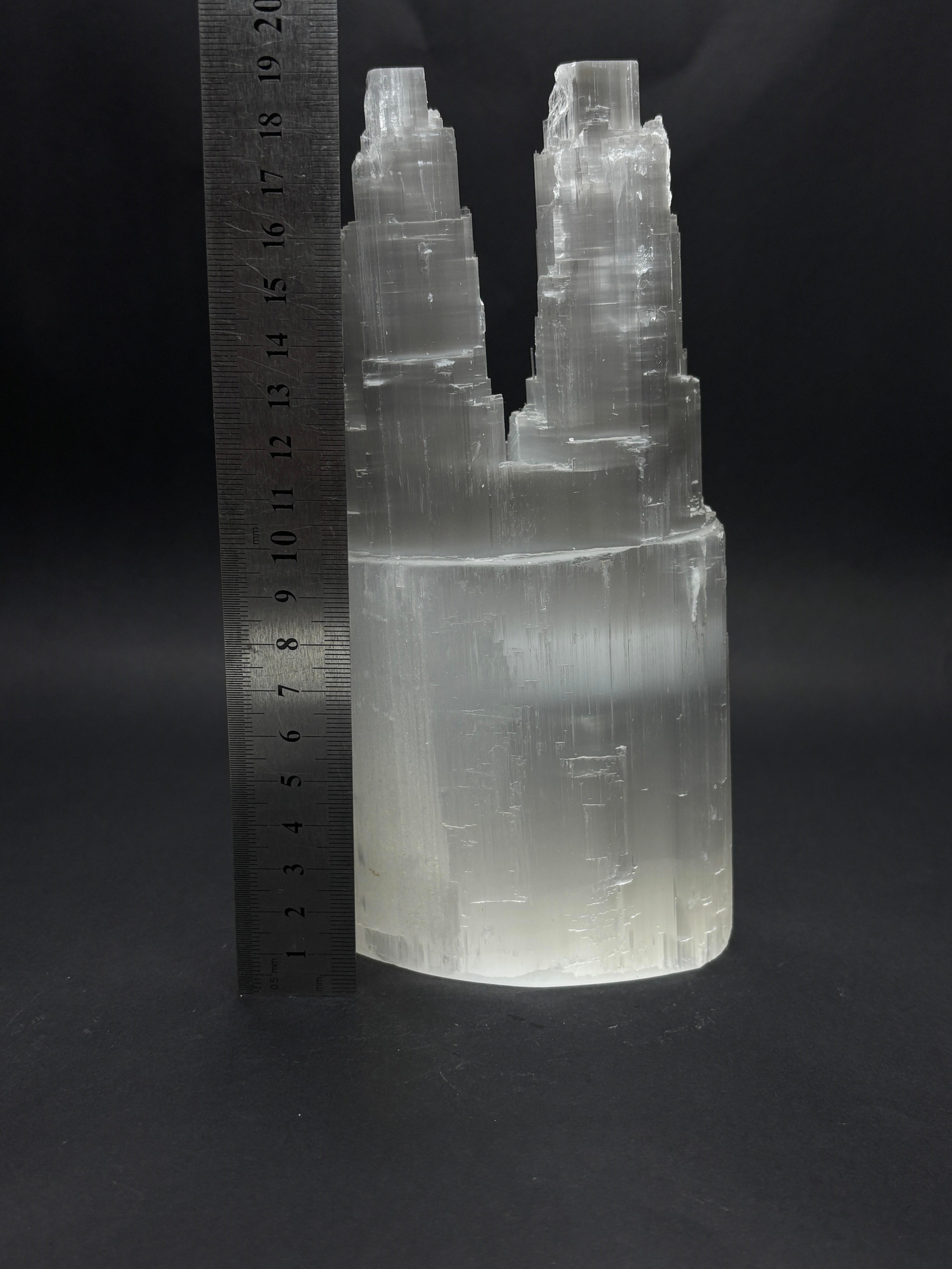 SELENİT TWİN TOWER 20CM