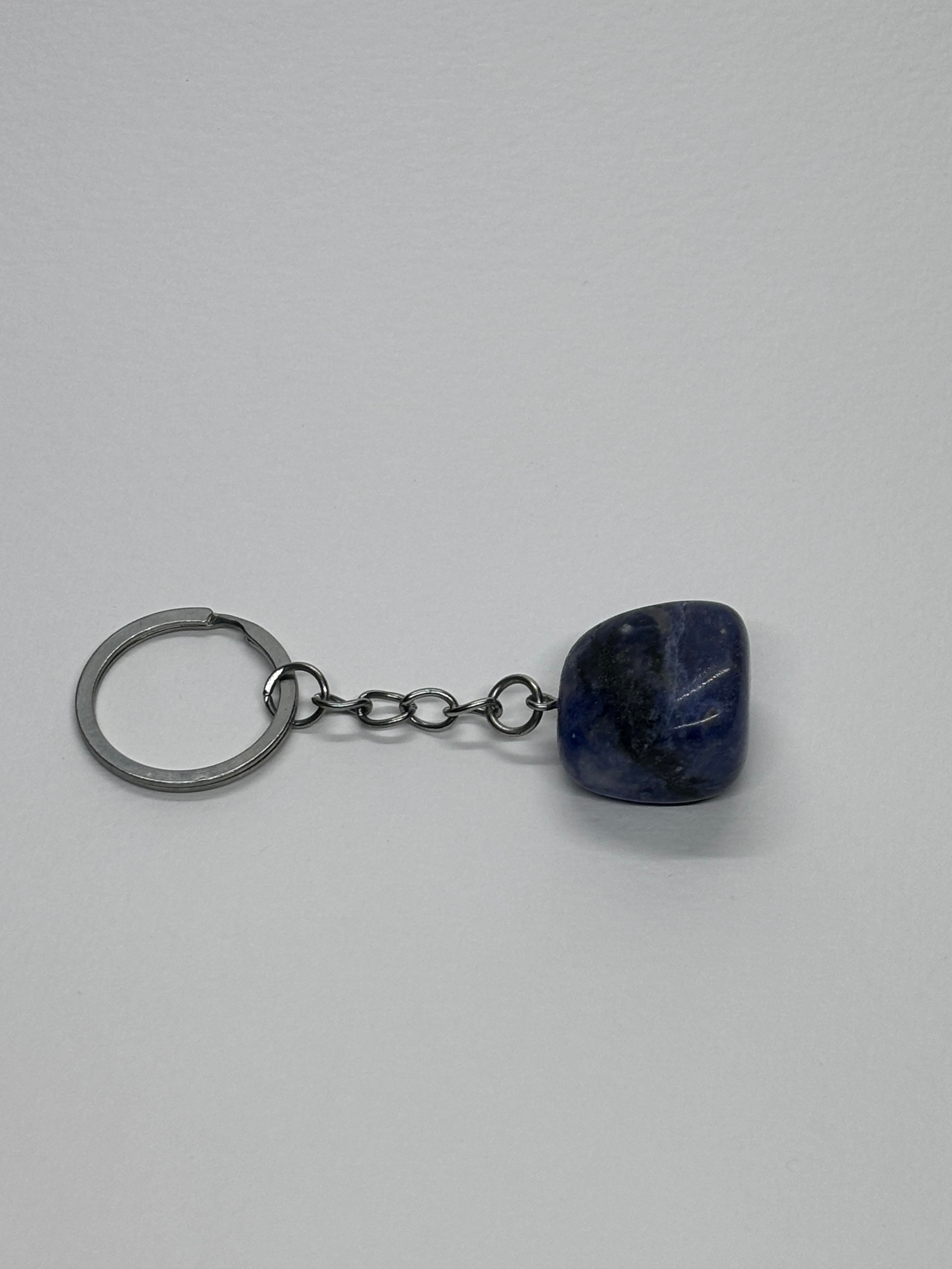SODALİT DOĞALTAŞ ANAHTARLIK CHARM