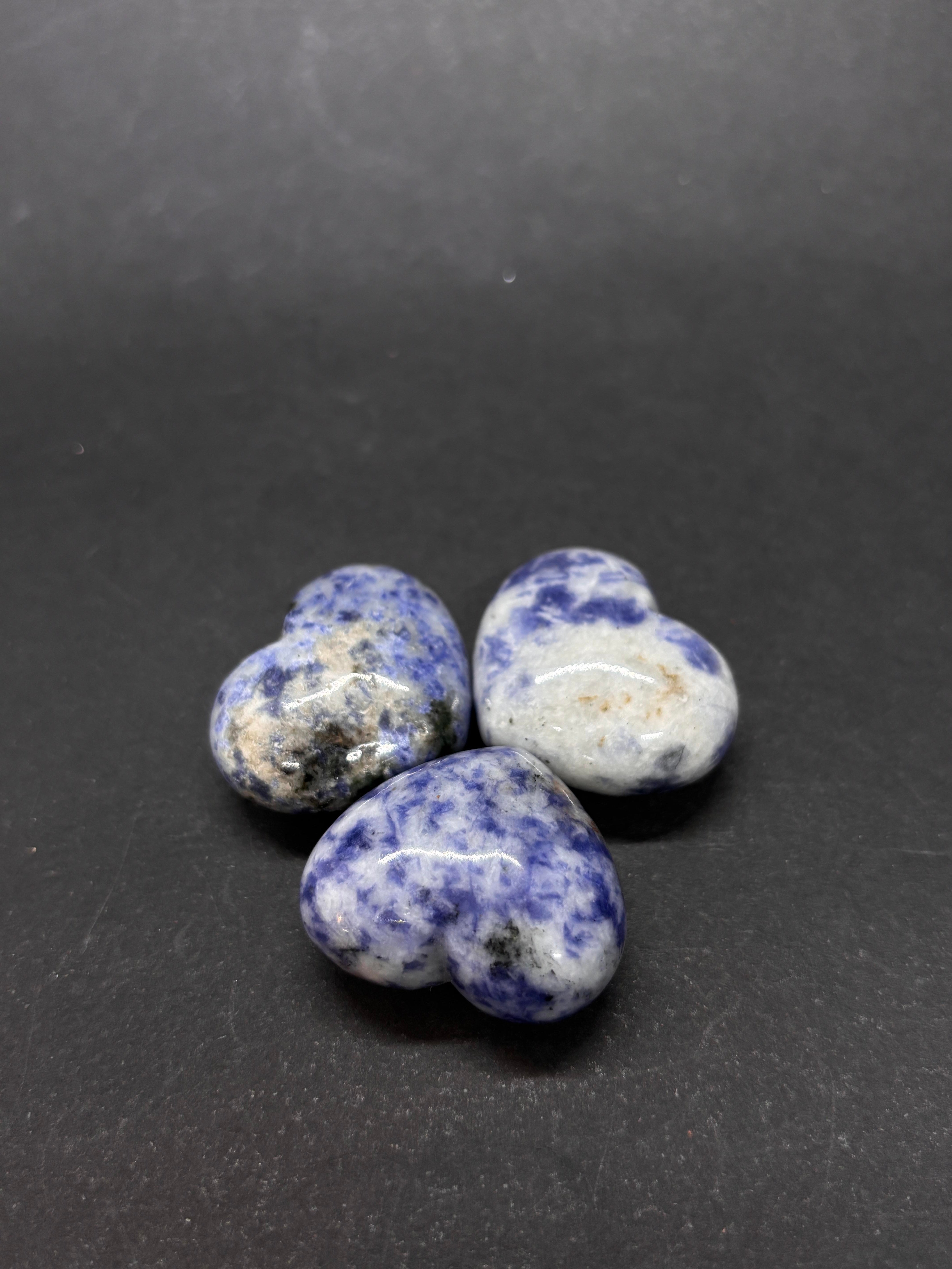 SODALİT KALP PALMSTONE DOĞALTAŞ