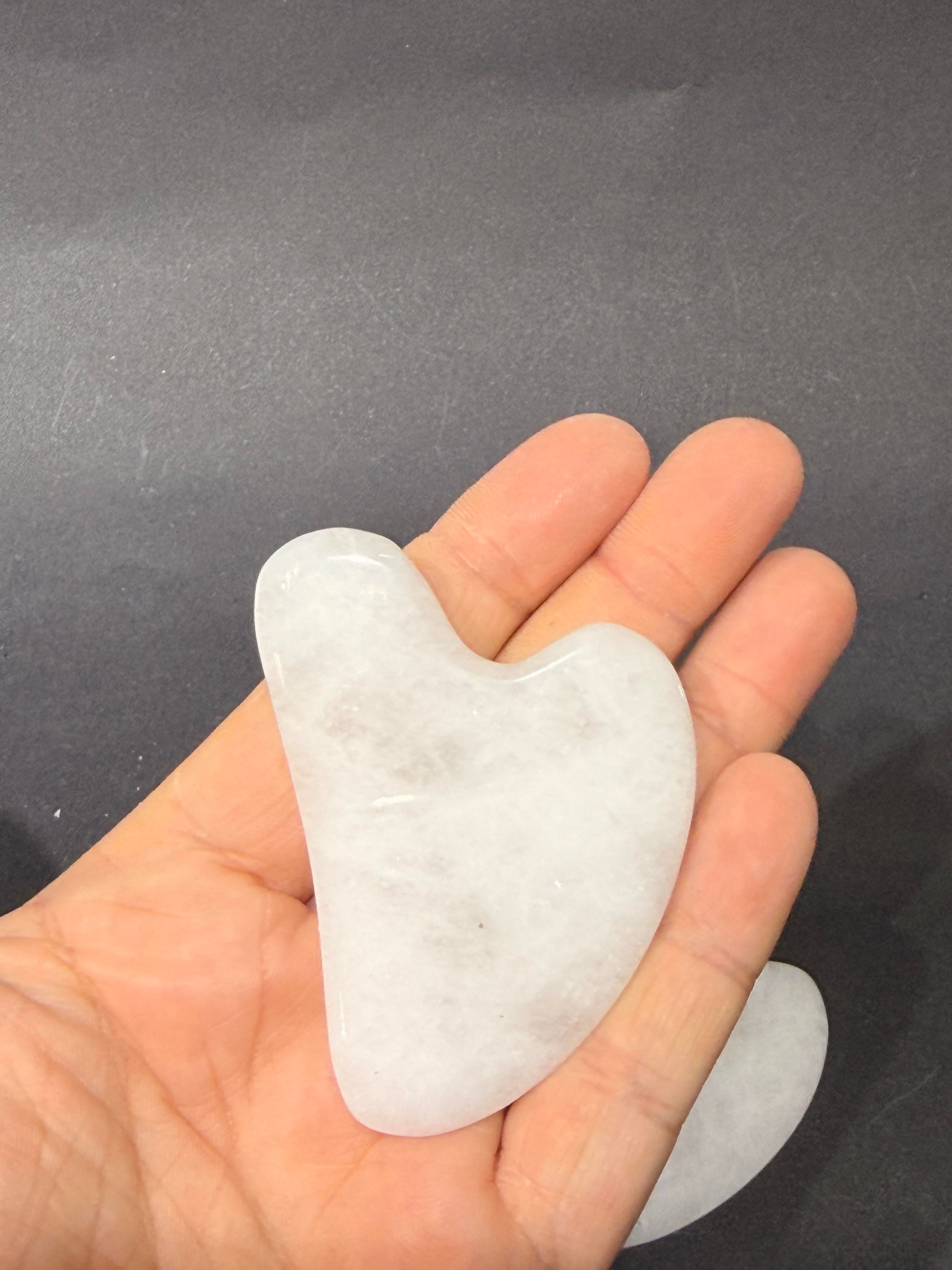 Yeşim Doğaltaş Gua Sha Masaj Taşı Dolaşım Hızlandırıcı