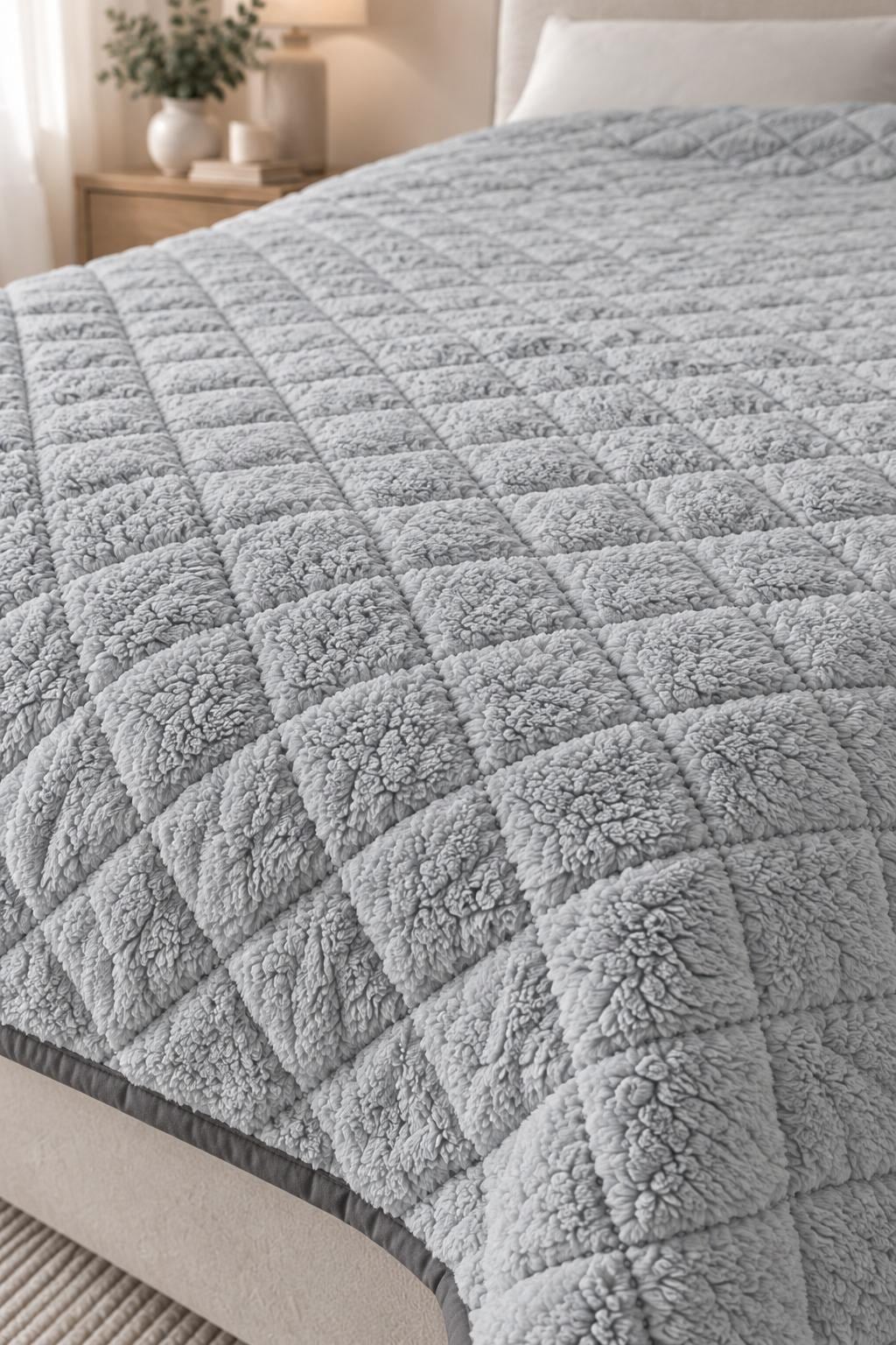 Cloud Soft Çift Taraflı Mikrofiber Peluş Çift Kişilik Yatak Örtüsü 200x220 cm