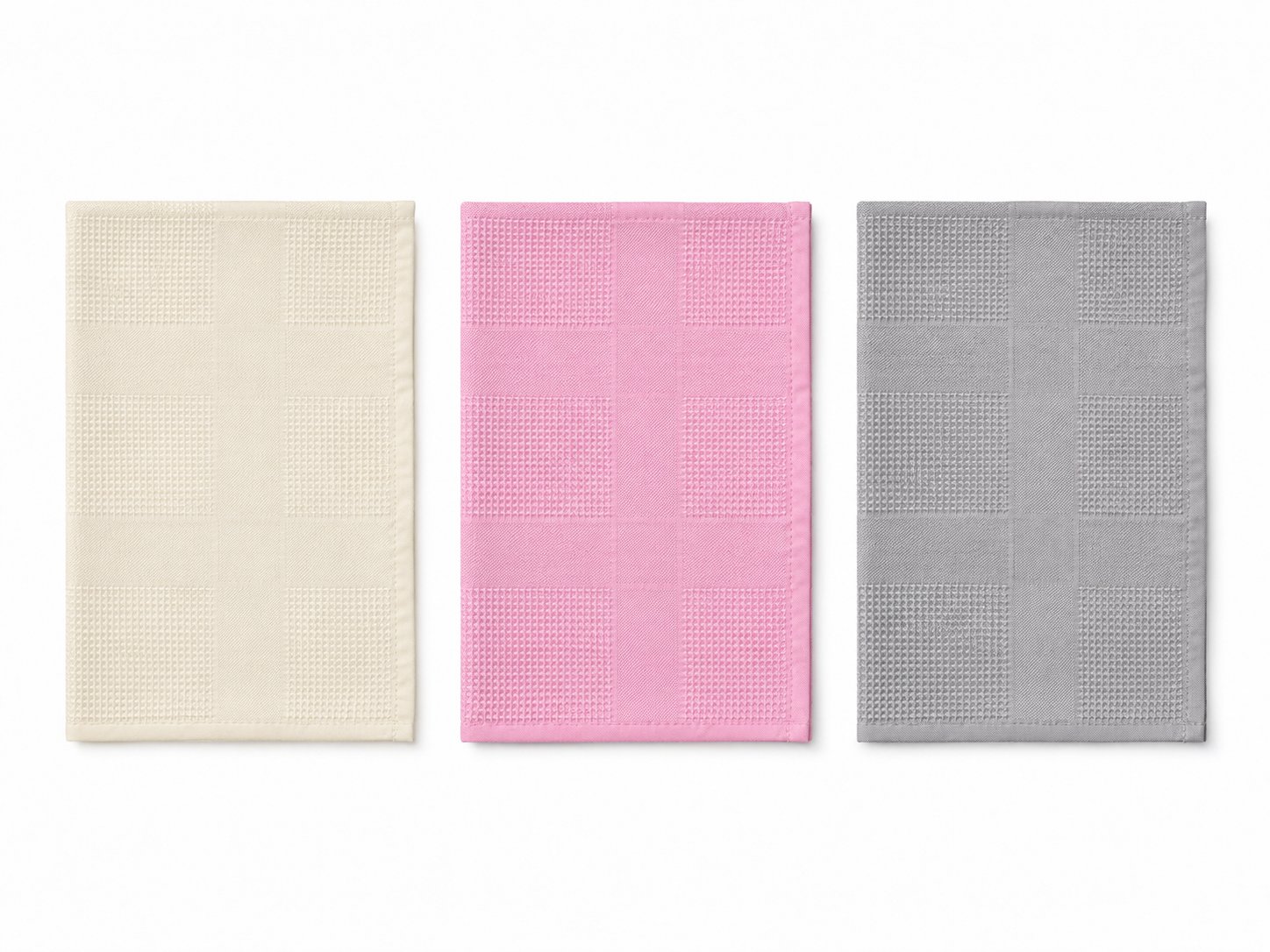 Fushia 3'lü Sihirli Bez Peçete Seti 40x60 - İz Bırakmayan Mikrofiber