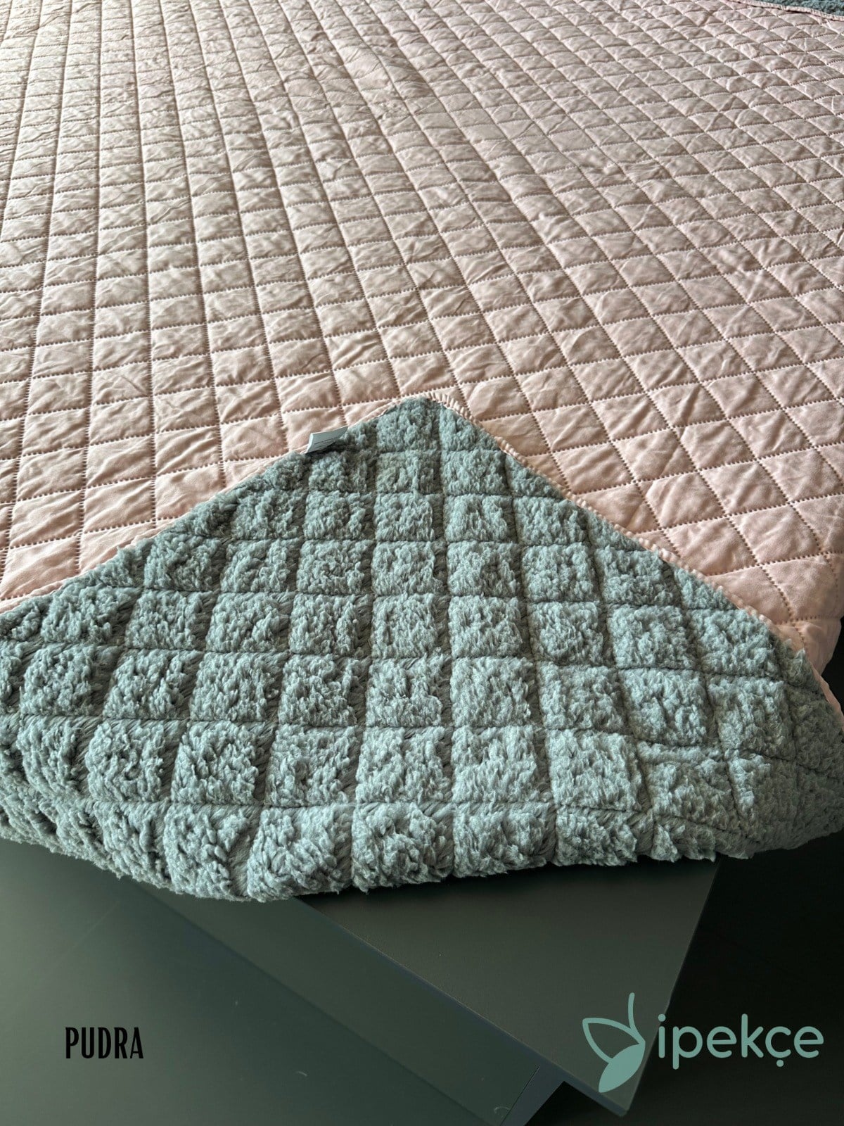 İpekçe Soft Cloud Model Pamuklu 200x220 cm Çok Amaçlı Yatak Örtüsü