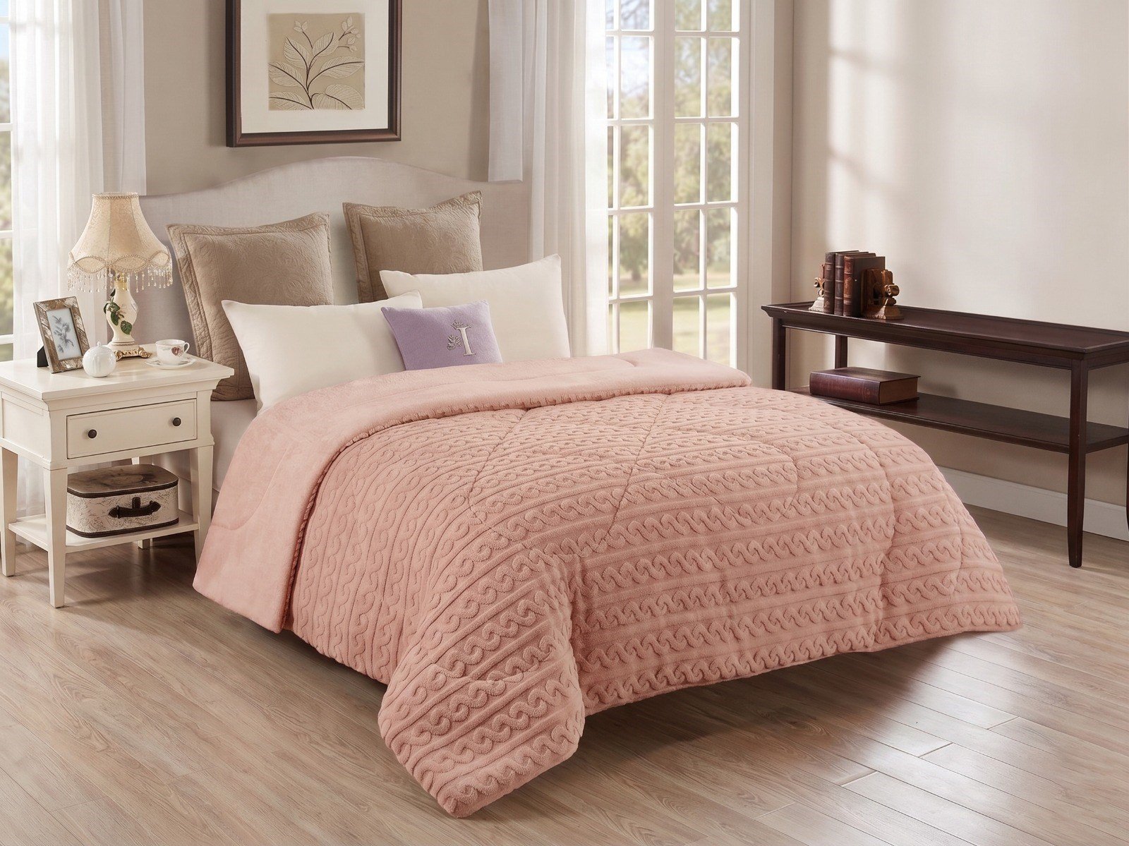 İpekçe Super Soft Woddy Model Pamuklu 200x220 cm Çift Kişilik Yorgan