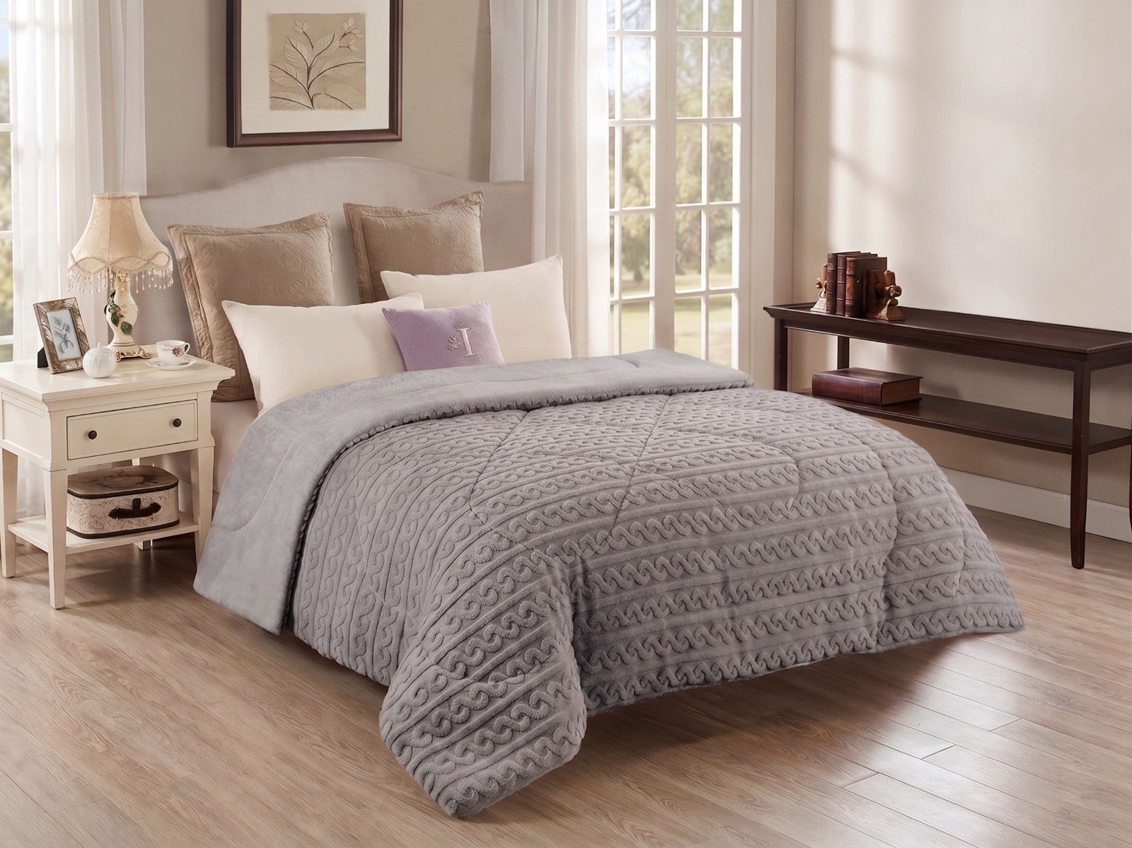 İpekçe Super Soft Woddy Model Pamuklu 200x220 cm Çift Kişilik Yorgan
