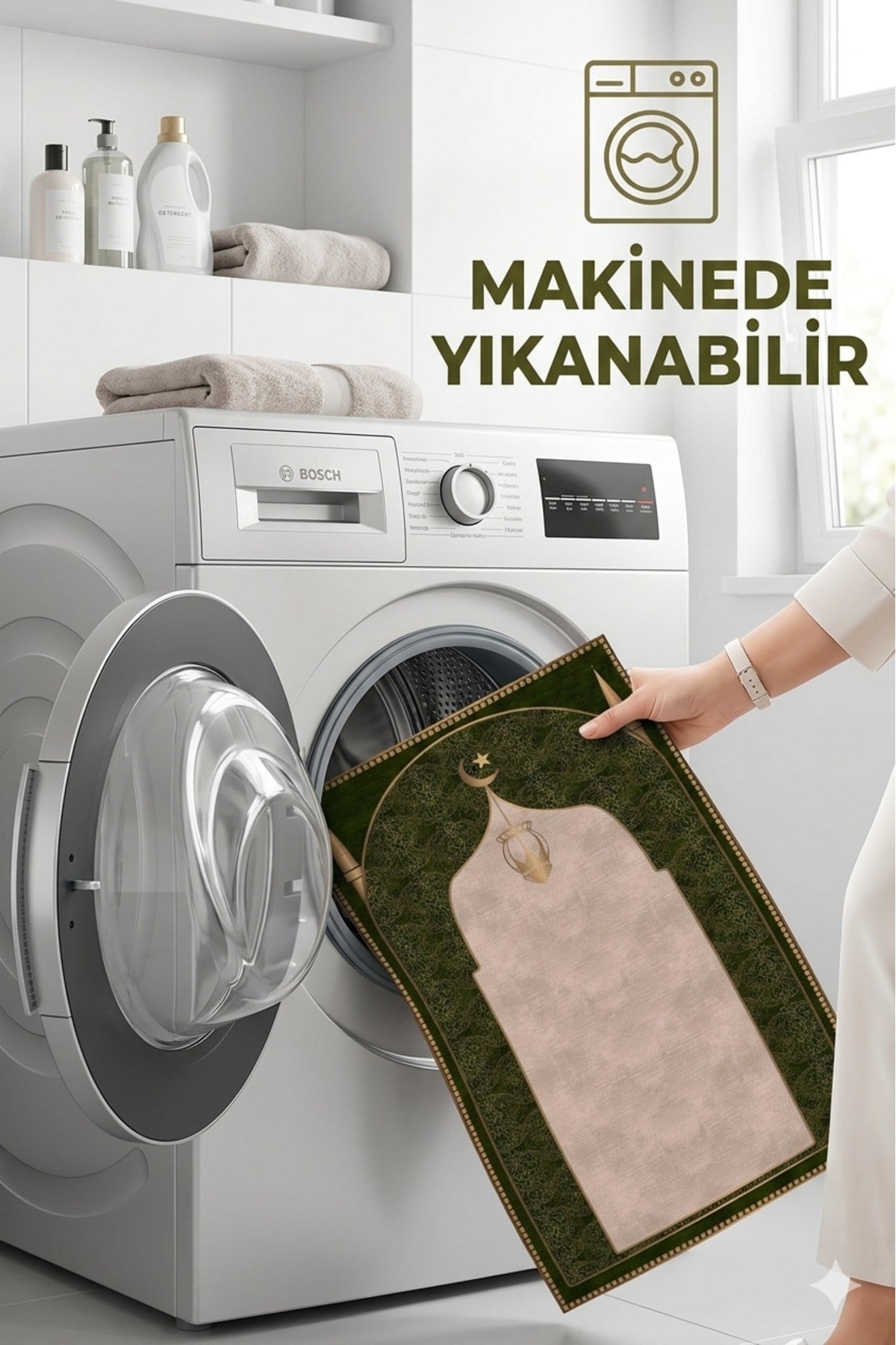 Seccade Diz Ağrıtmayan Yumuşak Halı Seccade ve Namazlık