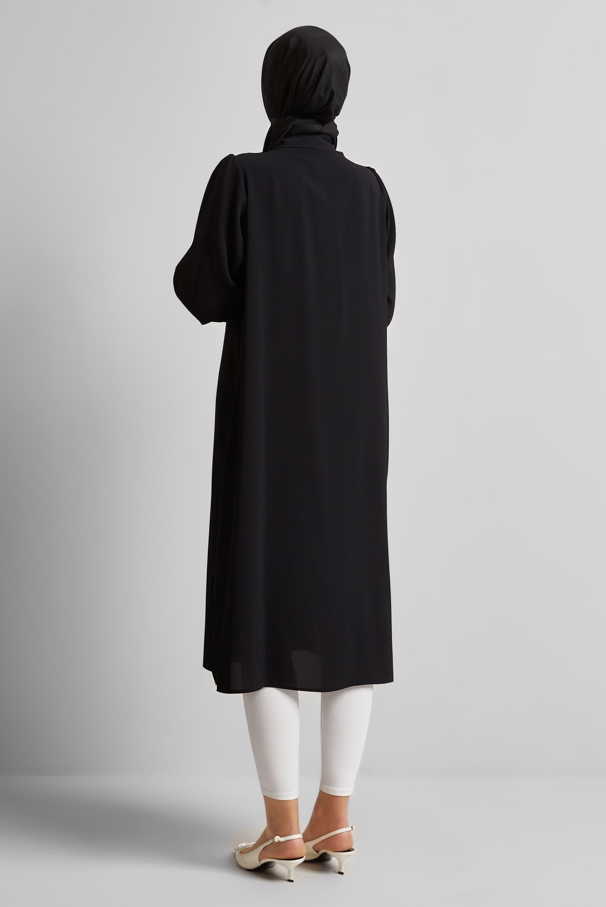 Alvina - Gömlek Yaka Tesettür Tunik 45372