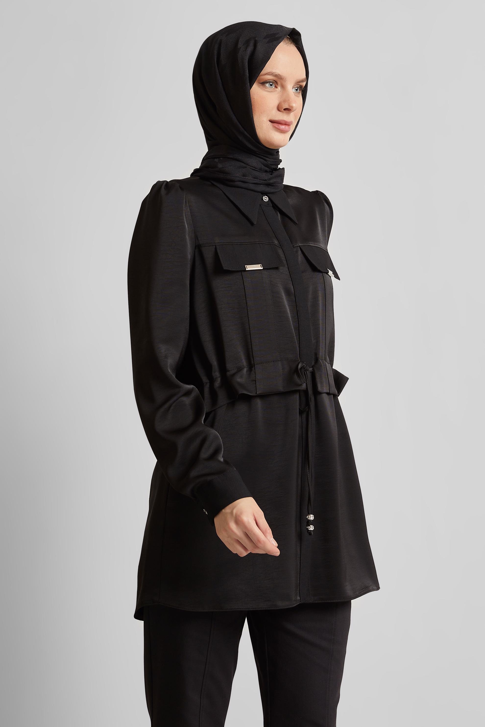 Alvina - Nano Aerobin Beli Bağcıklı Tunik 45361