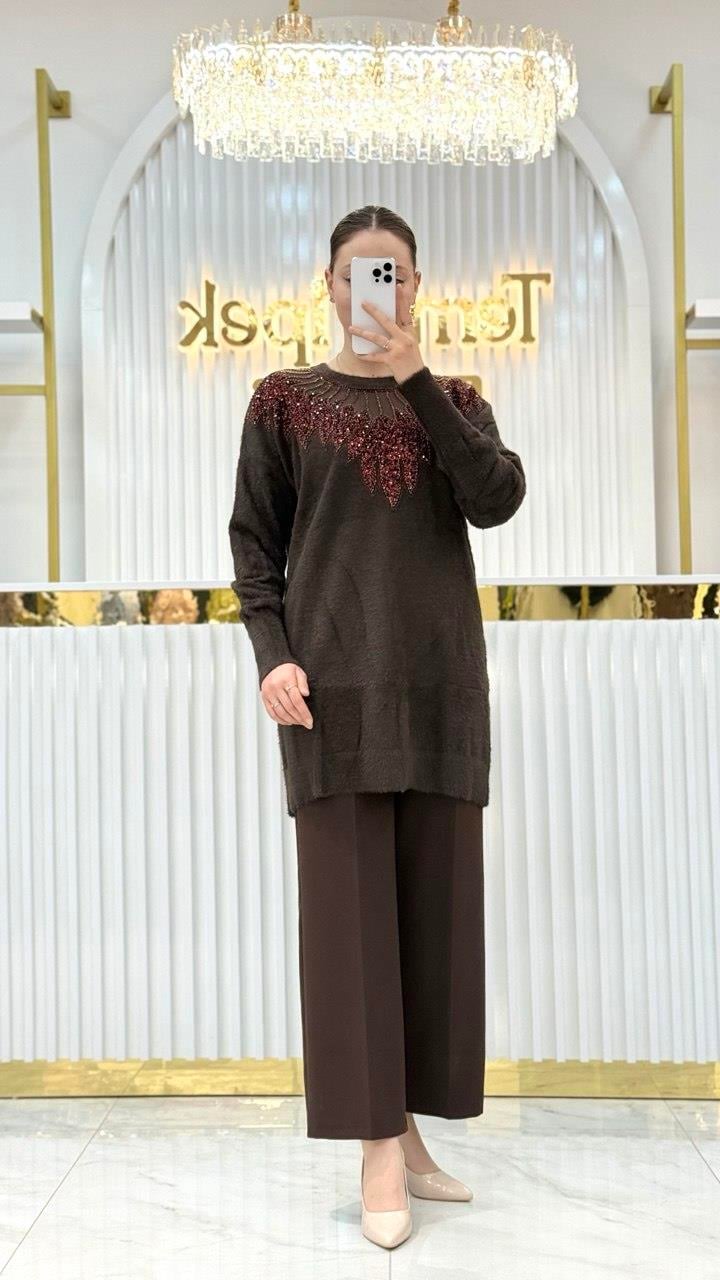 Angora Oversize Tunik 140384