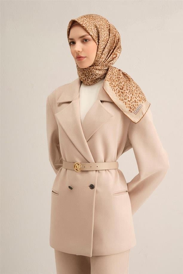 Armine - İlkbahar Yaz Sura İpek Eşarp 9352D
