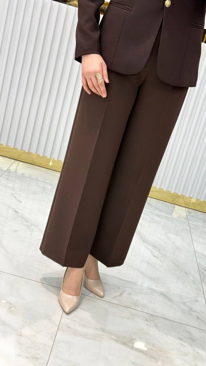 Bol Paça Kumaş Pantolon 0002