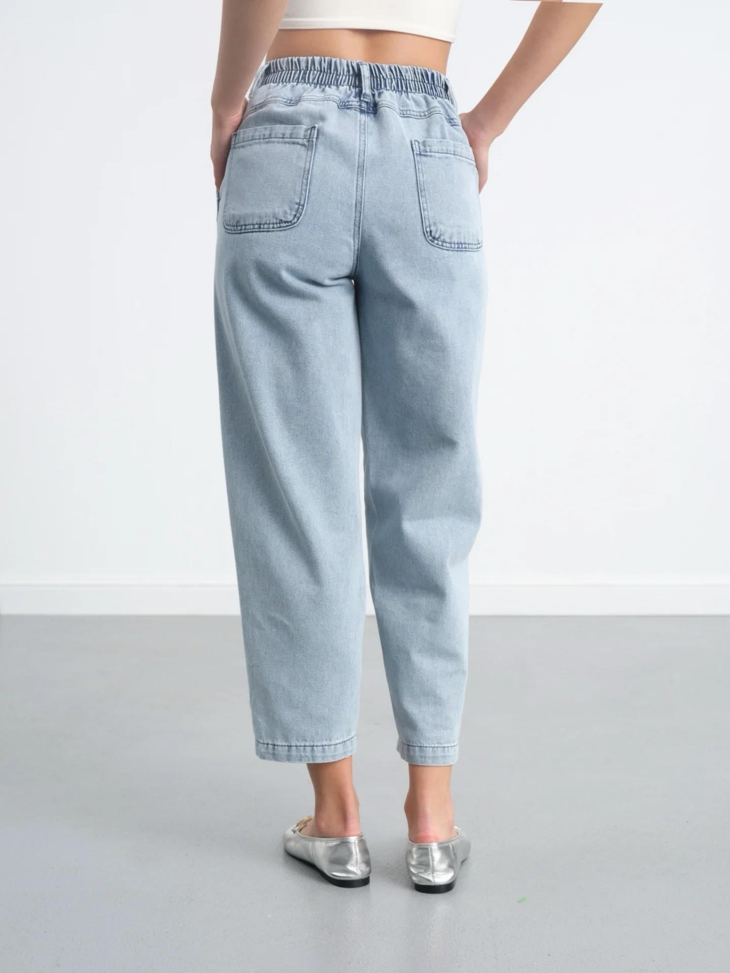 Denim Şalvar Kesim Kot Pantolon 2762
