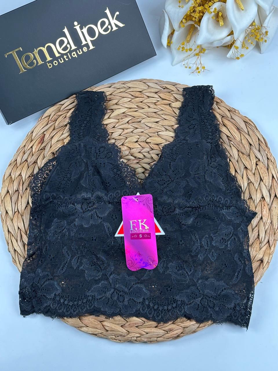 F.K. - Dantelli Desteksiz Balensiz Bralet Takım 410