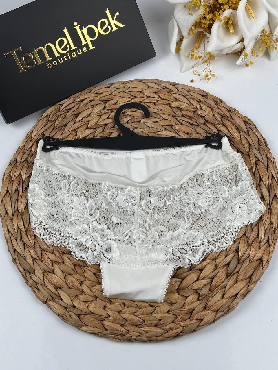 F.K. - Dantelli Desteksiz Balensiz Bralet Takım 410