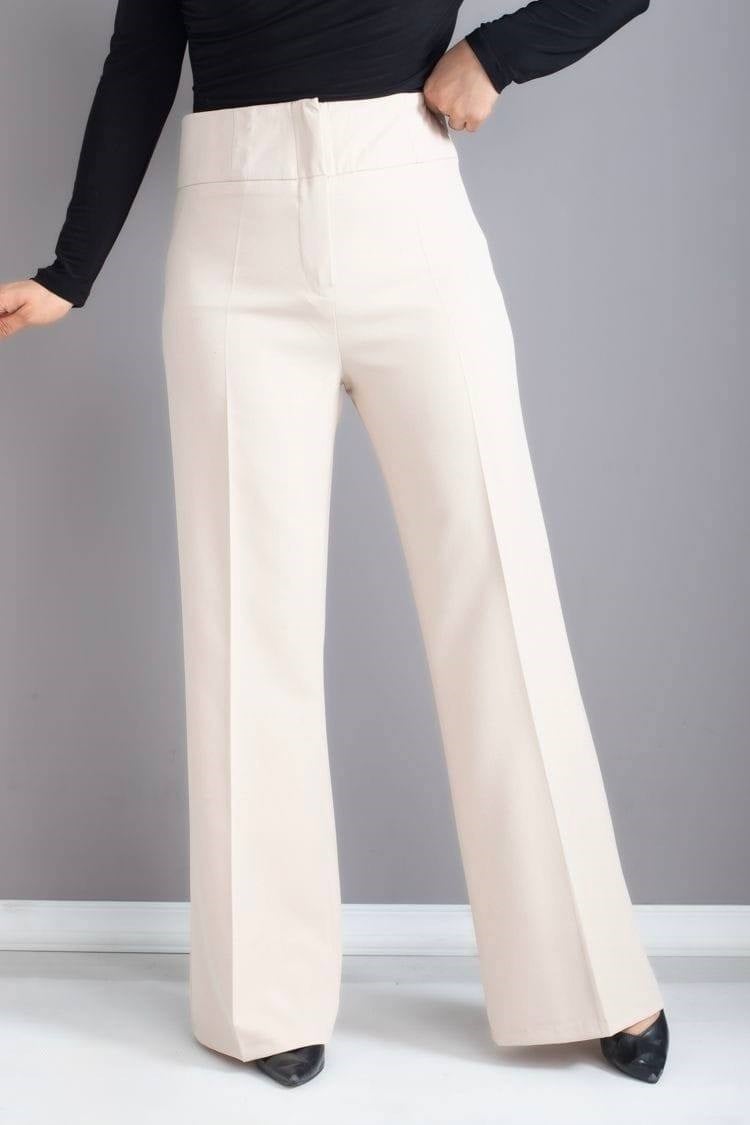 İspanyol Paça Double Pantolon