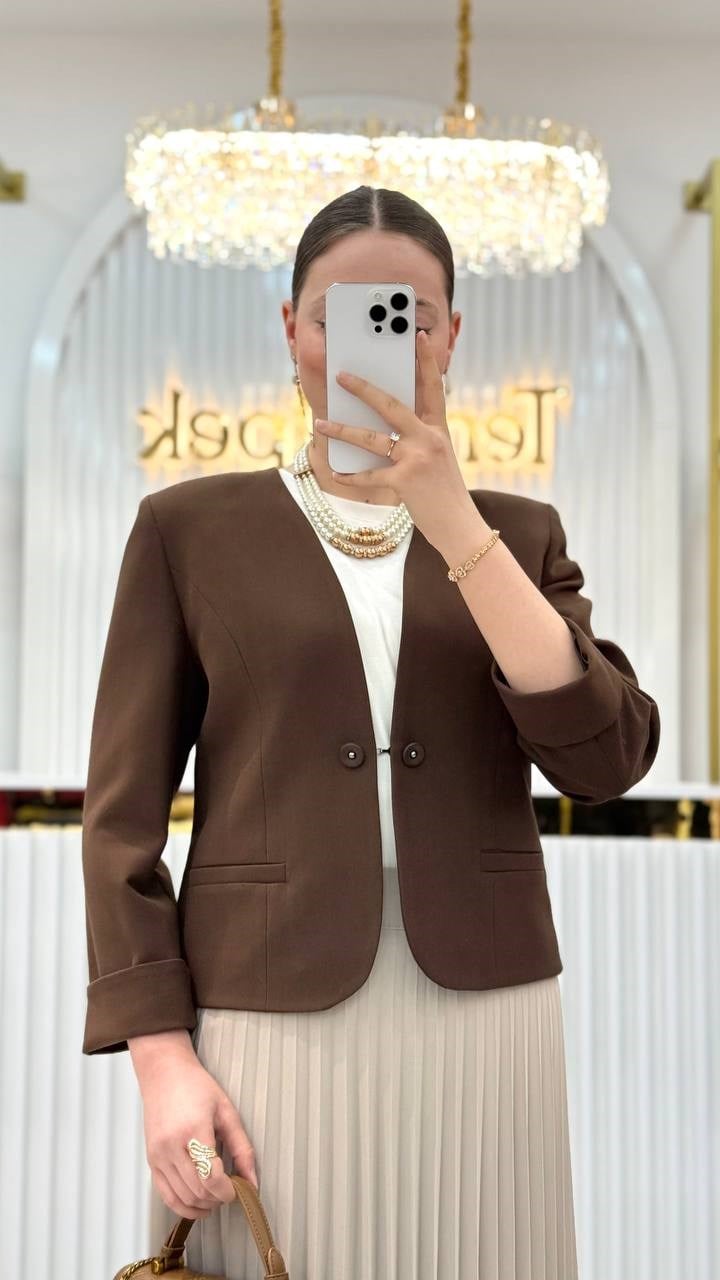 Katlama Kol Blazer Ceket K25CE413