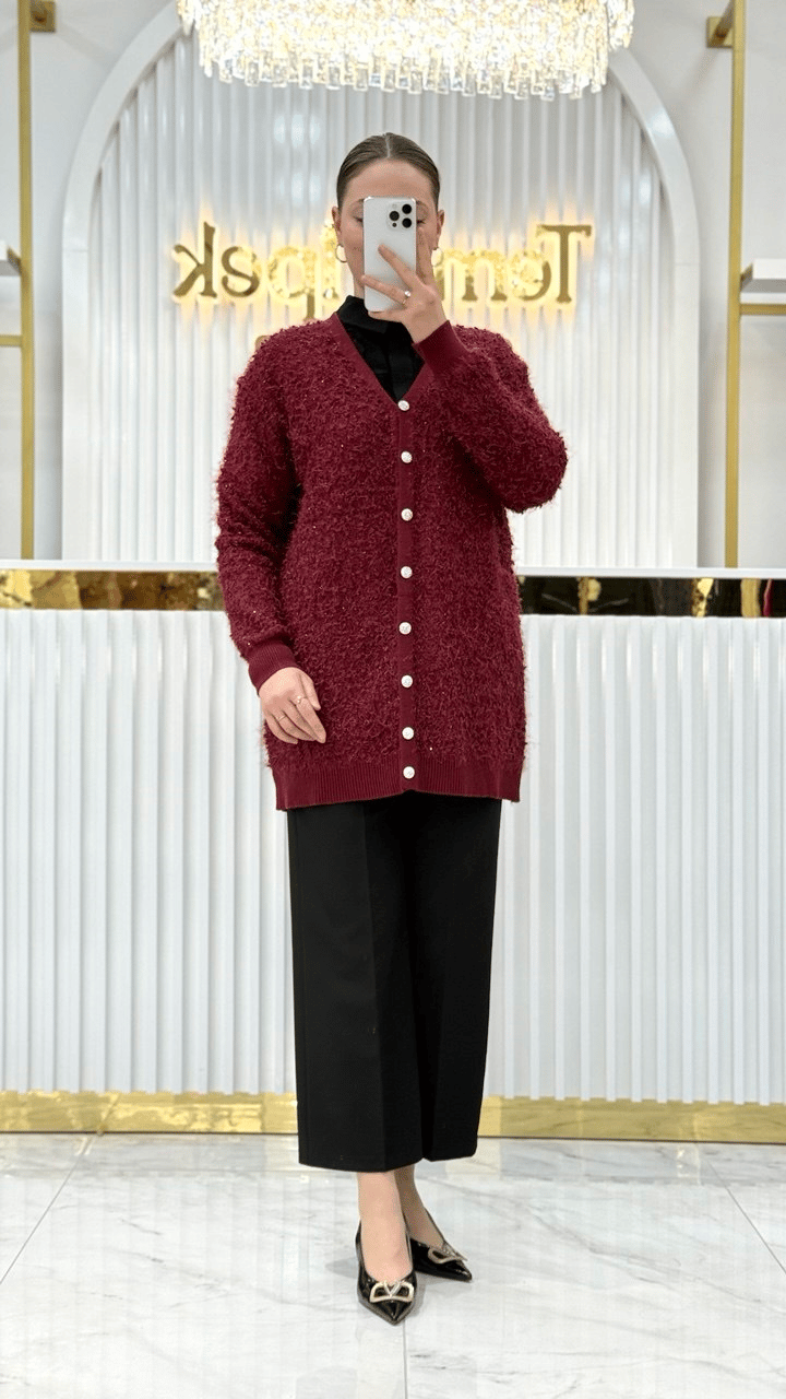 Korsman Ponpon Sakal Ceket 7761