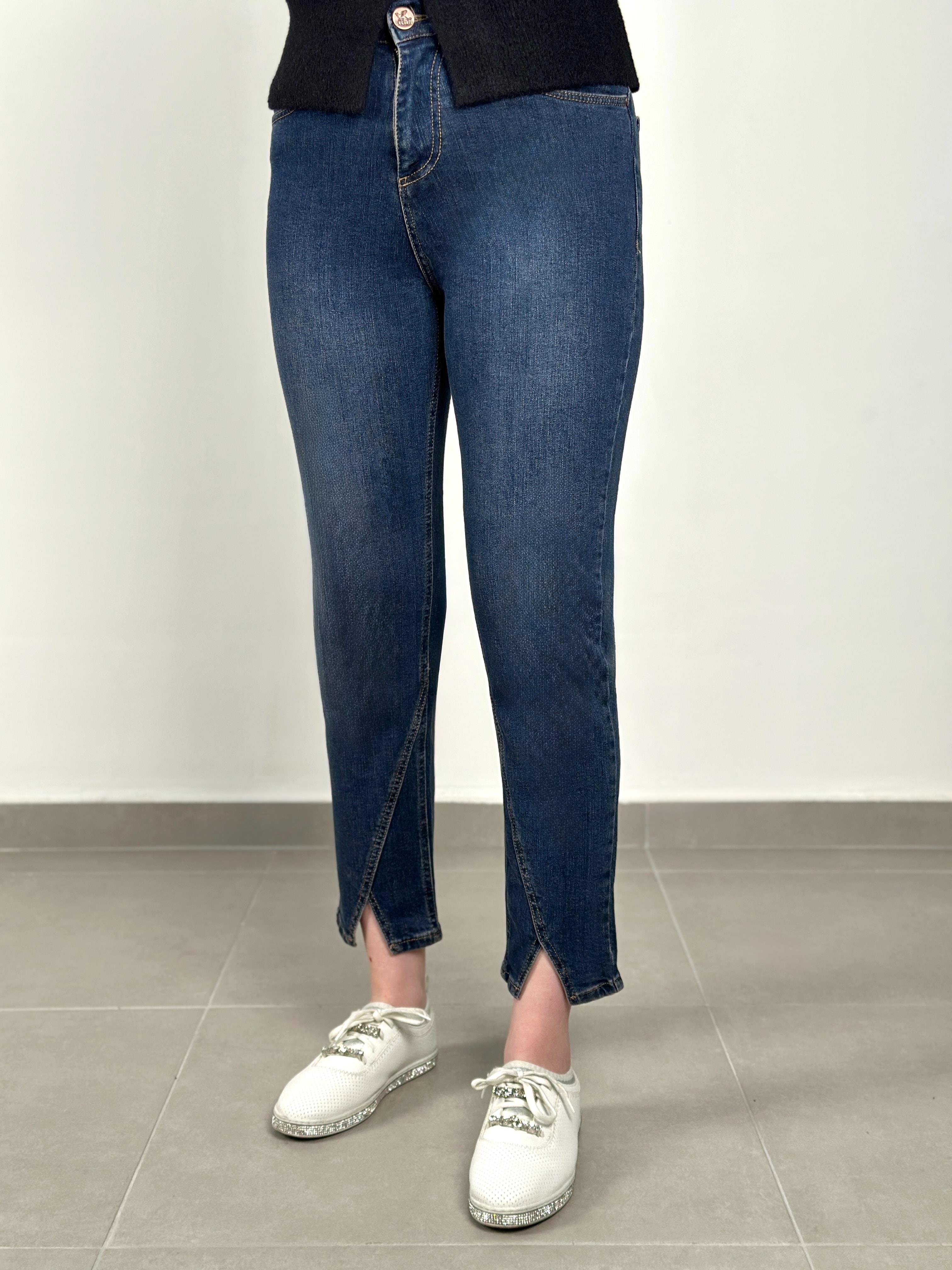 La Carte Jeans - Paça Detaylı Mom Jean 6018