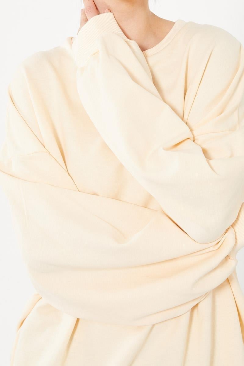 Levidor - Bisiklet Yaka Oversize Sweat 270028