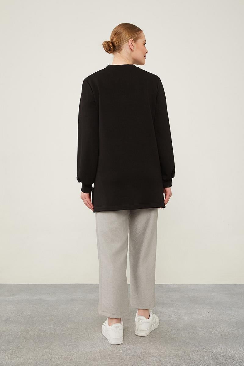 Levidor - Çiçek Nakışlı Sweat 270088